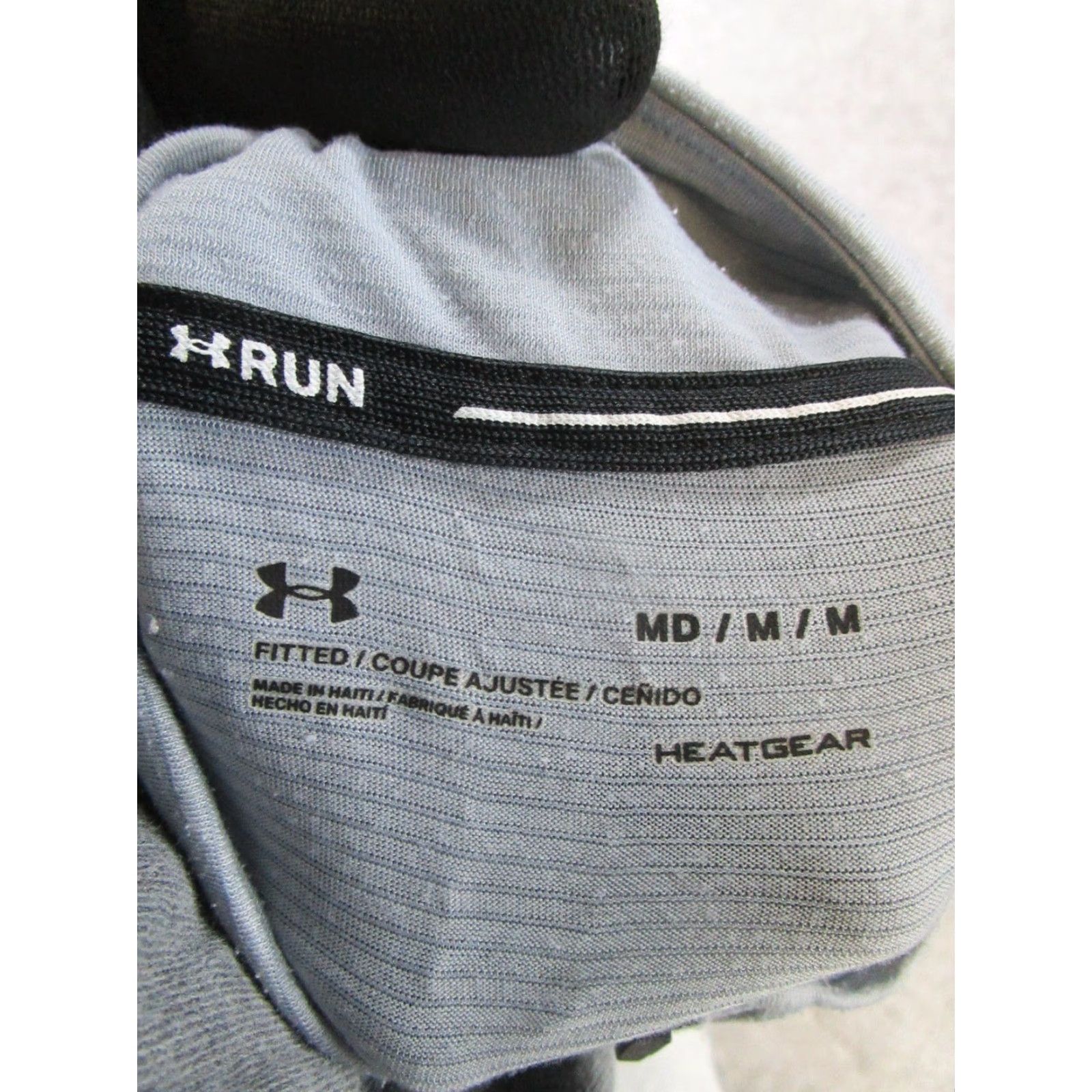 Under Armour Under Armour Sweater Mens M Gray Heatgear Half Zip Mock Neck Pullover Shirt - Mens Size US M / EU 48-50 / 2 - 3 Thumbnail