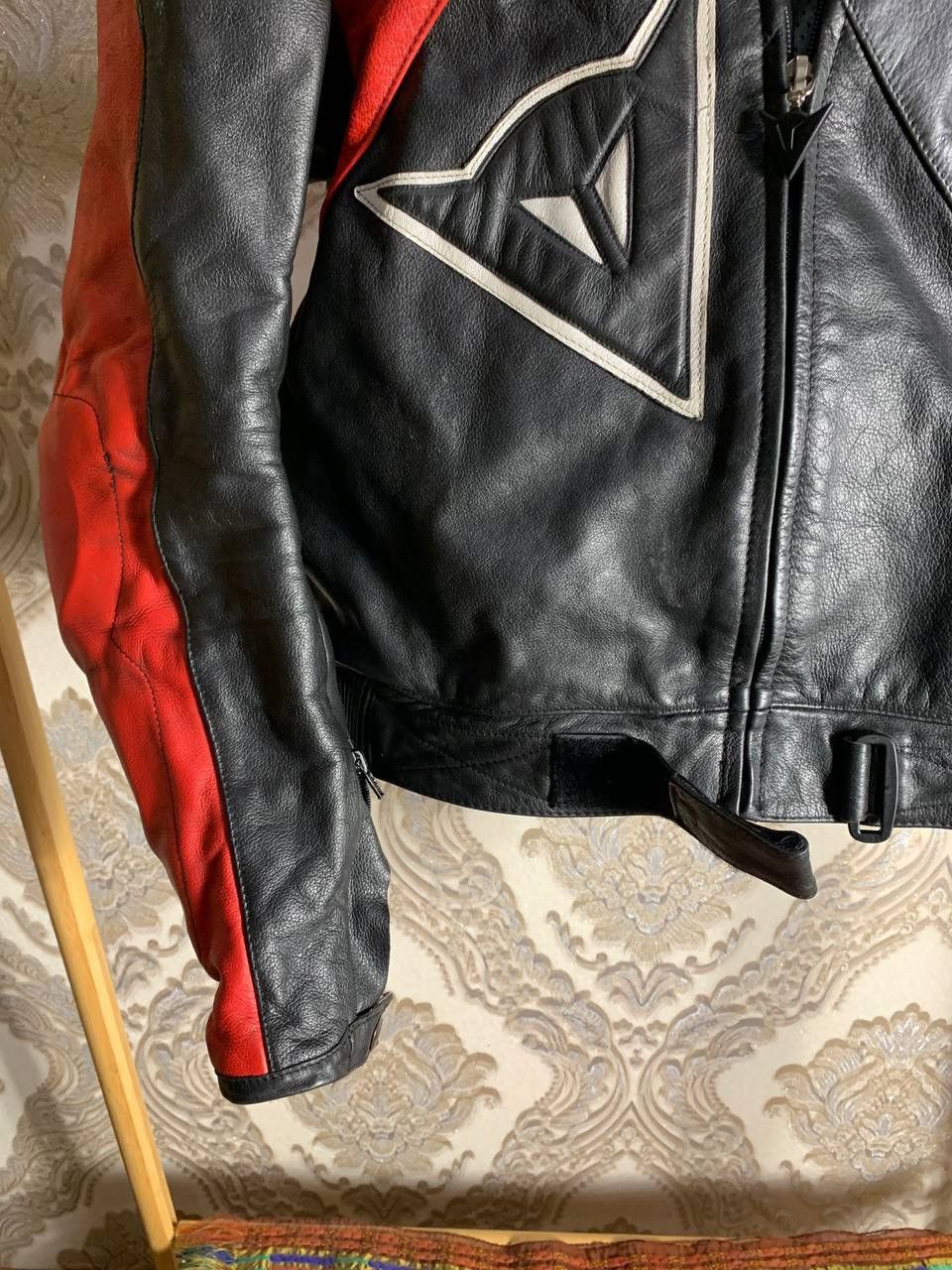 Dainese × Vintage VERY RARE DAINESE RACING MOTORCYCLE LEATHER JACKET Y2K 90s Size US L / EU 52-54 / 3 - 4 Thumbnail