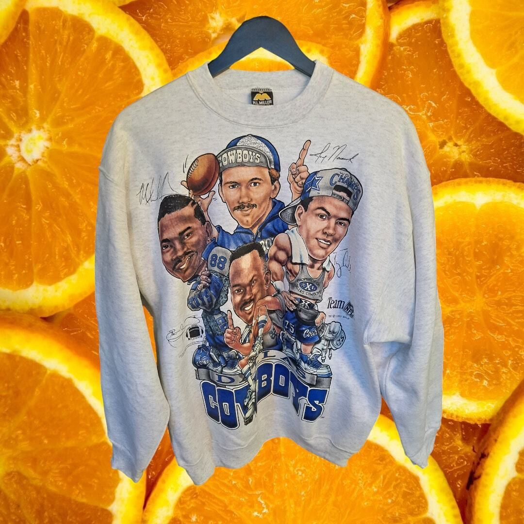 Other Vintage Rare H.L.Miller Dallas Cowboys Sweatshirt Size Large Size US L / EU 52-54 / 3 - 5 Thumbnail
