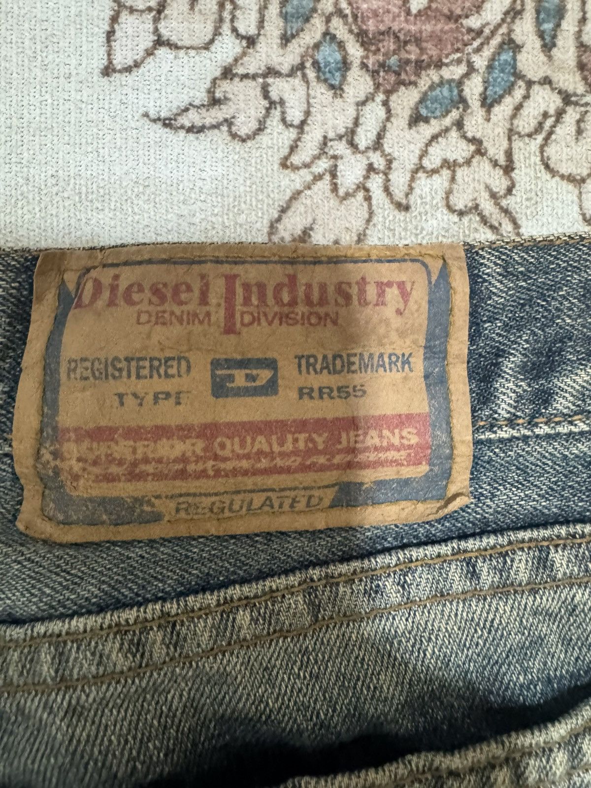 Vintage Vintage Diesel Industry Mudwash Denim Size US 30 / EU 46 - 8 Thumbnail