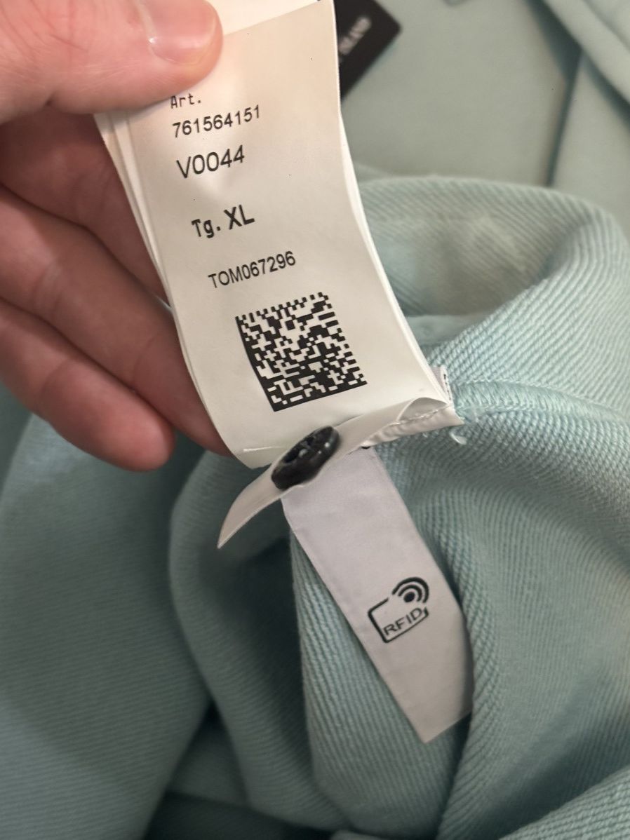 Stone Island Stone Island Sky Hoodie Size US XL / EU 56 / 4 - 5 Thumbnail