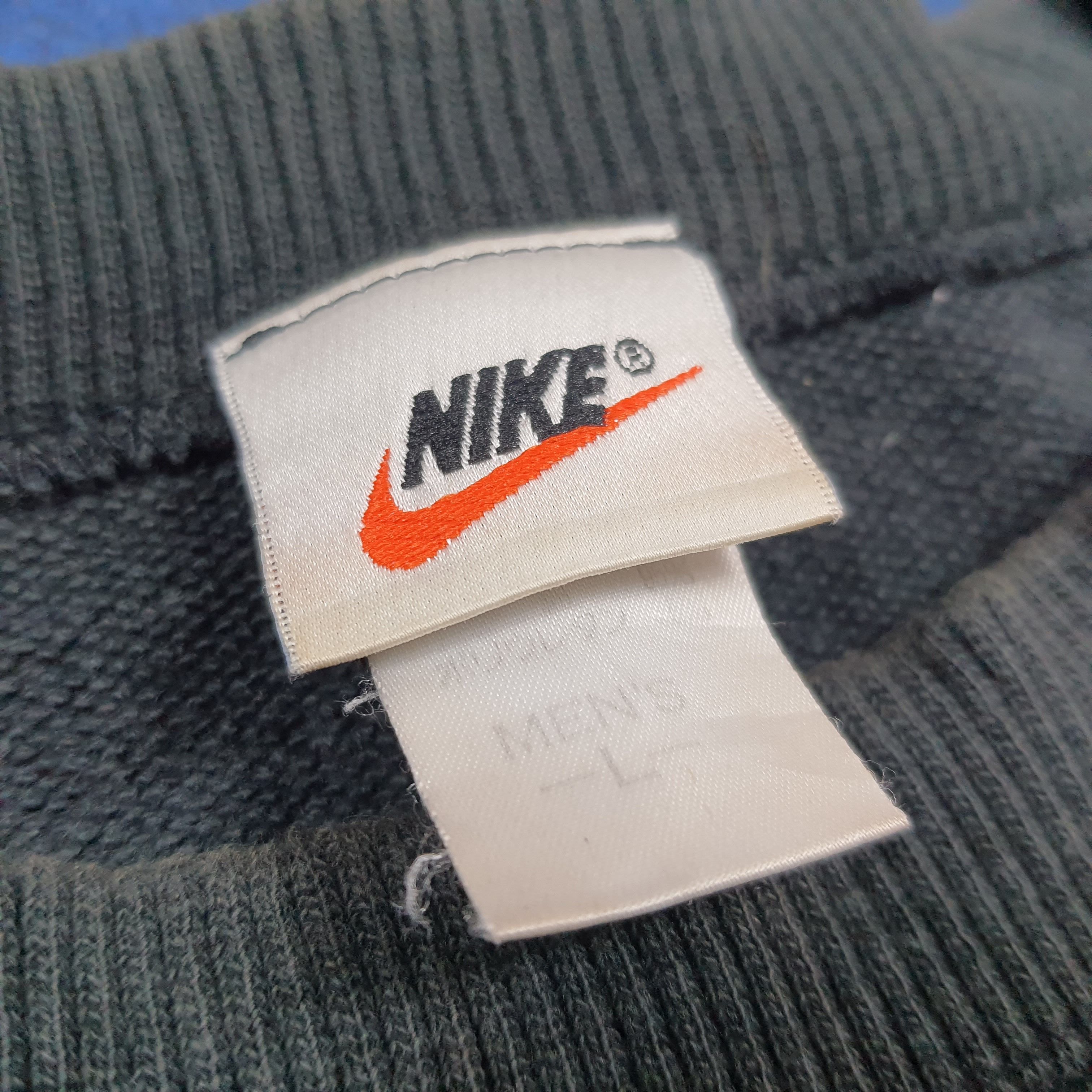 Nike Vintage 90s Nike Air Big Logo Embroidered Sweatshirt C291N4 Size M / US 6-8 / IT 42-44 - 5 Thumbnail