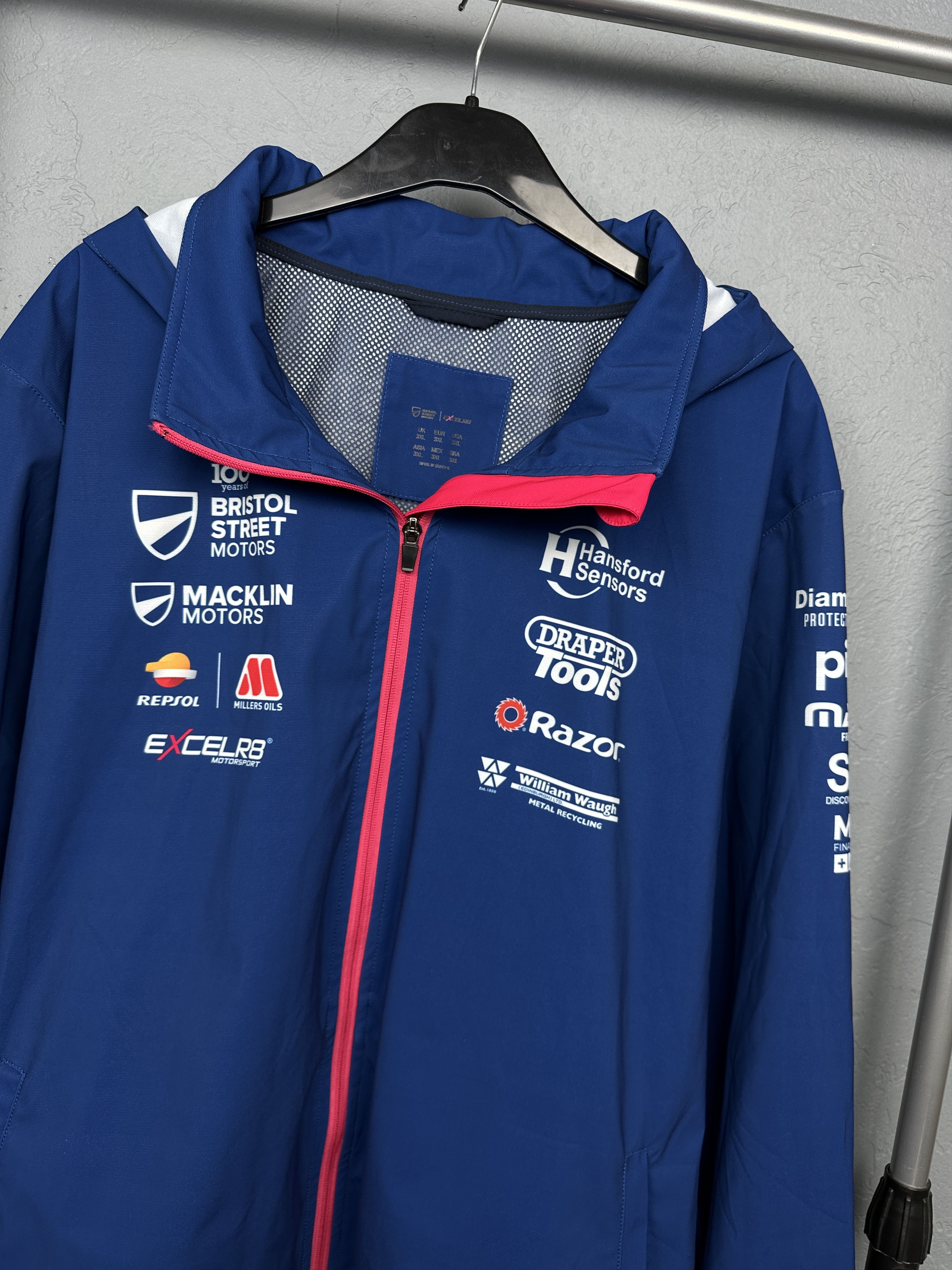 Other Excelr8 Motorsport Mens Windbreaker Jacket Size US XXL / EU 58 / 5 - 2 Thumbnail