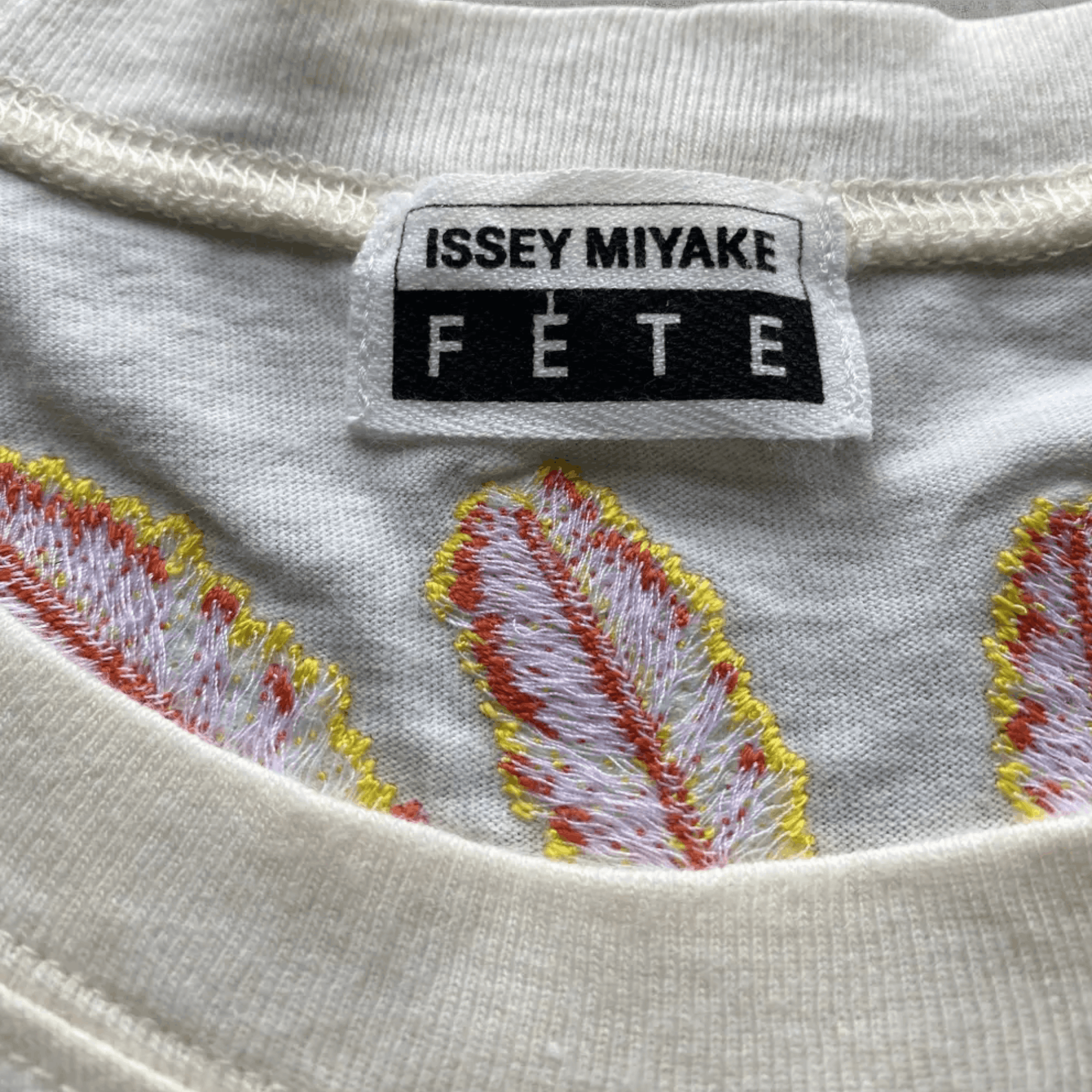 Issey Miyake × Japanese Brand × Vintage Vintage Issey Miyake FETE Women Tshirt Size M / US 6-8 / IT 42-44 - 6 Thumbnail