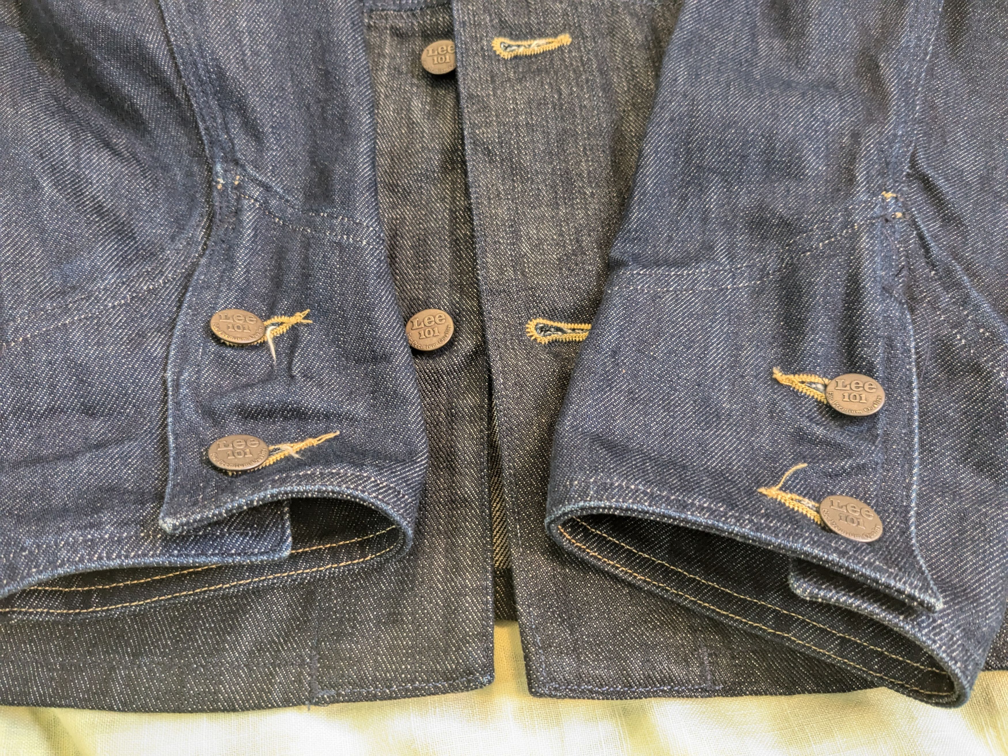 Lee Lee 101 workwear jacket (chore coat, bleu de travail) Size US M / EU 48-50 / 2 - 7 Thumbnail