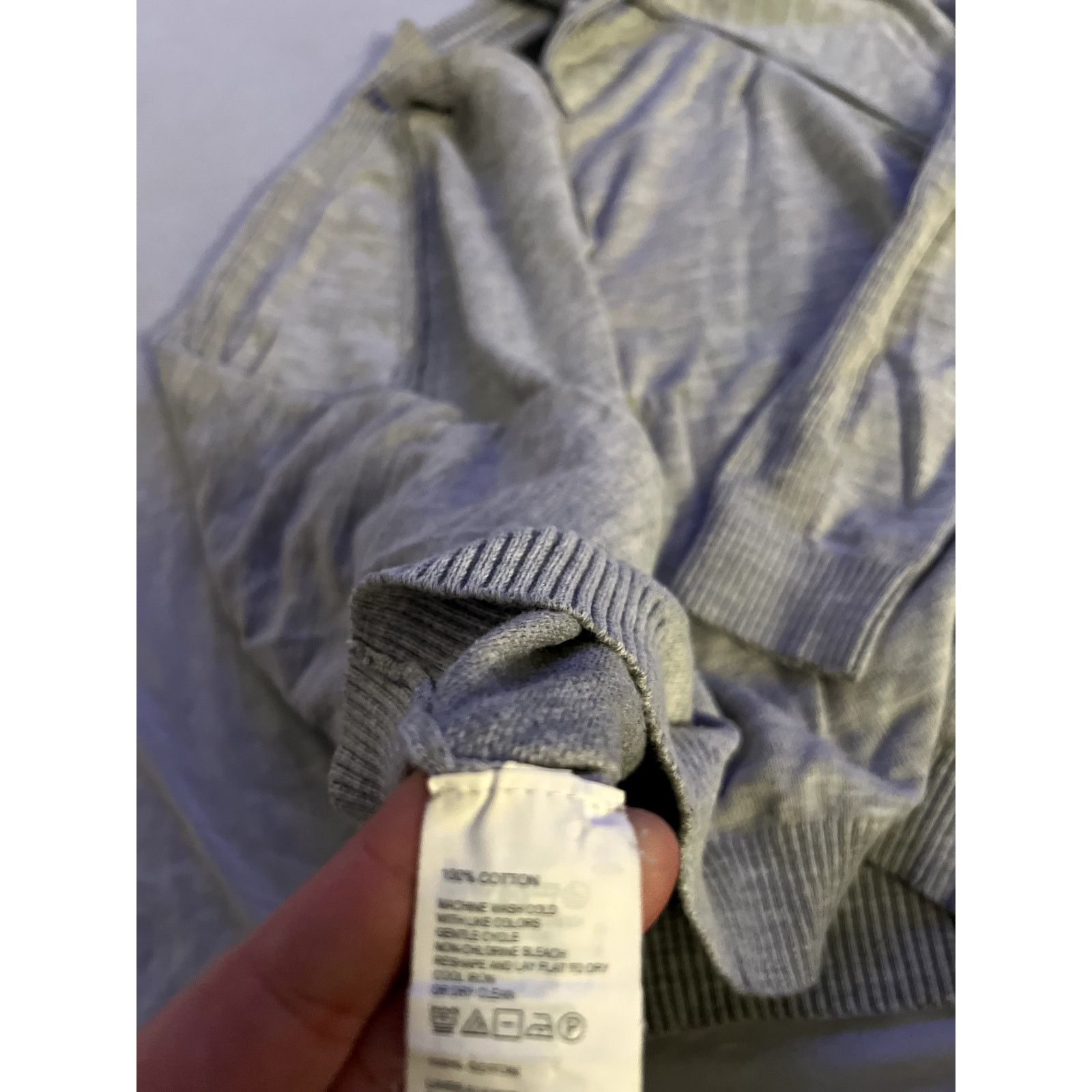 Tommy Bahama Tommy Bahama 100% Cotton 1/4 Zip Sweater - Gray -Size Medium Size US M / EU 48-50 / 2 - 7 Thumbnail