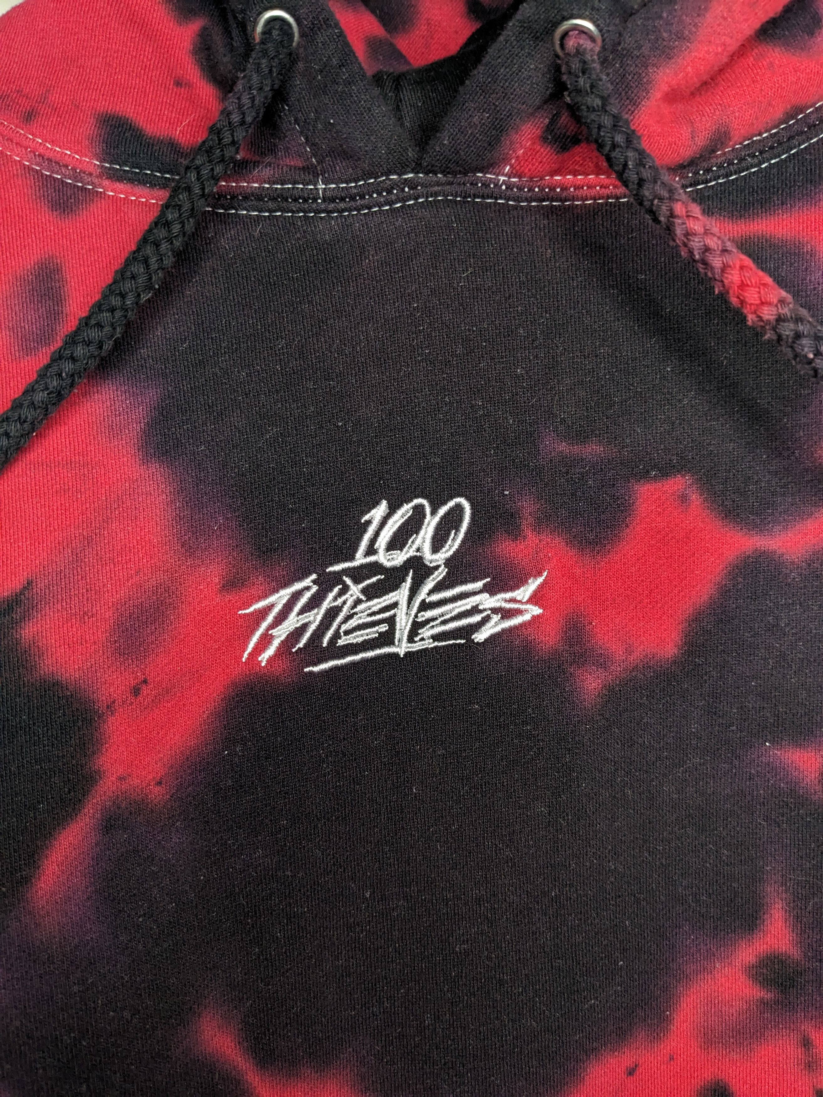 100 Thieves 100 Thieves Jam Hoodie Mens Large Tie Dye Sweater 100T Size US L / EU 52-54 / 3 - 2 Thumbnail