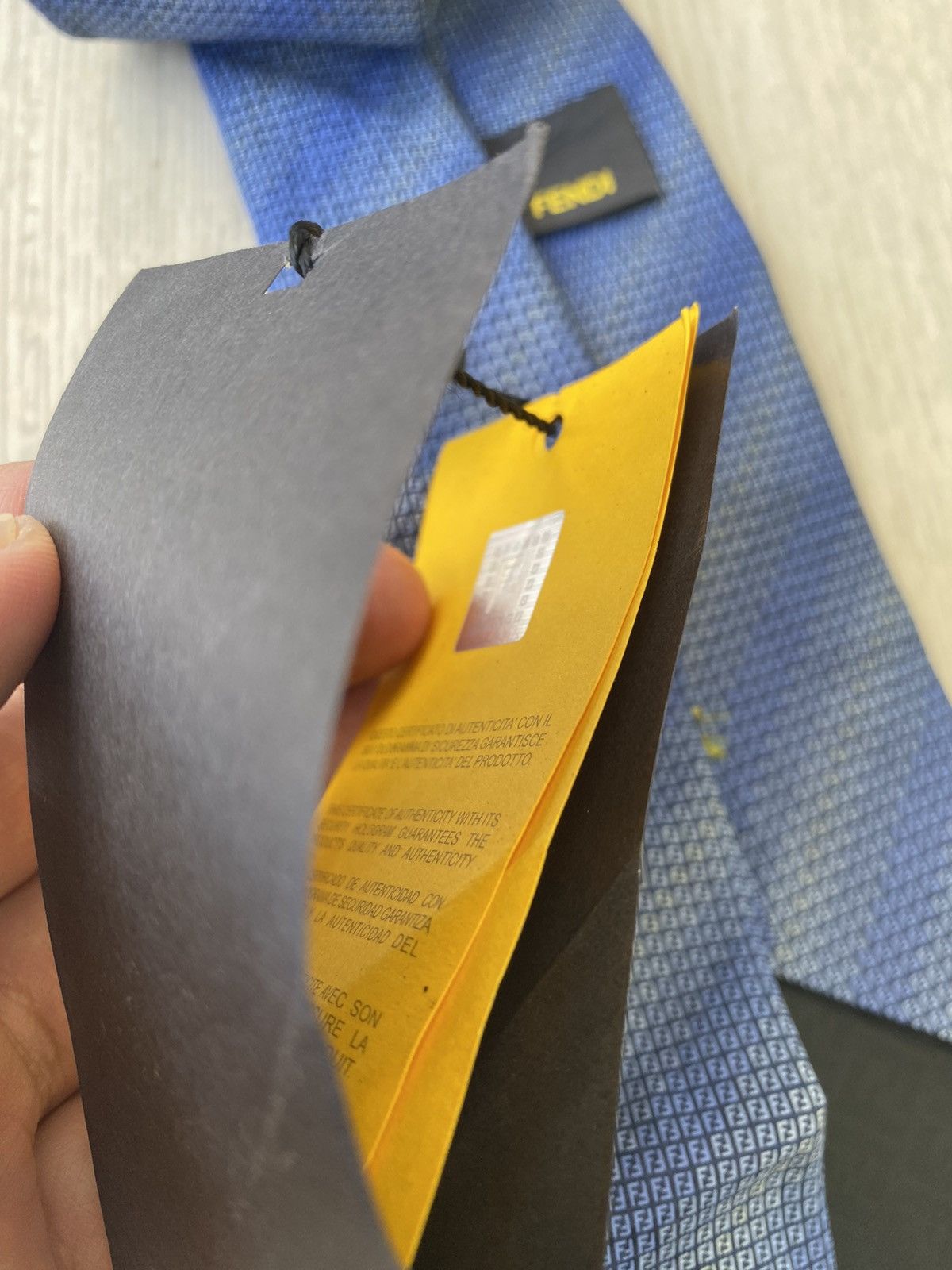 Fendi Fendi Monogram Ties New Old Stock Size ONE SIZE - 6 Thumbnail