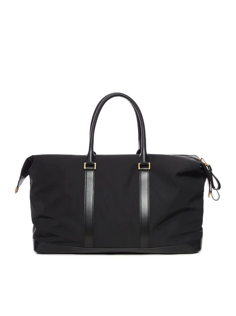 Tom Ford TOM FORD Black Recycled Nylon Duffle Bag New Authentic Size ONE SIZE - 3 Thumbnail