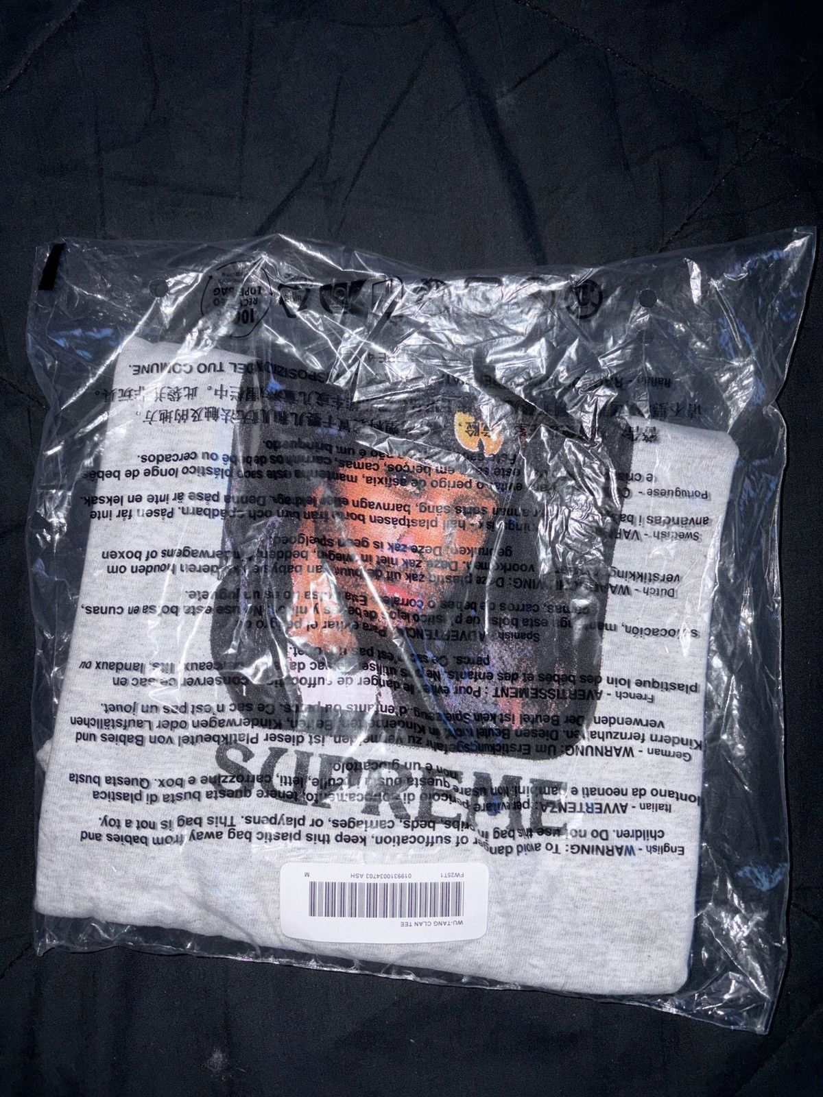Supreme Wu-Tang Supreme Tee Size US M / EU 48-50 / 2 - 1 Thumbnail