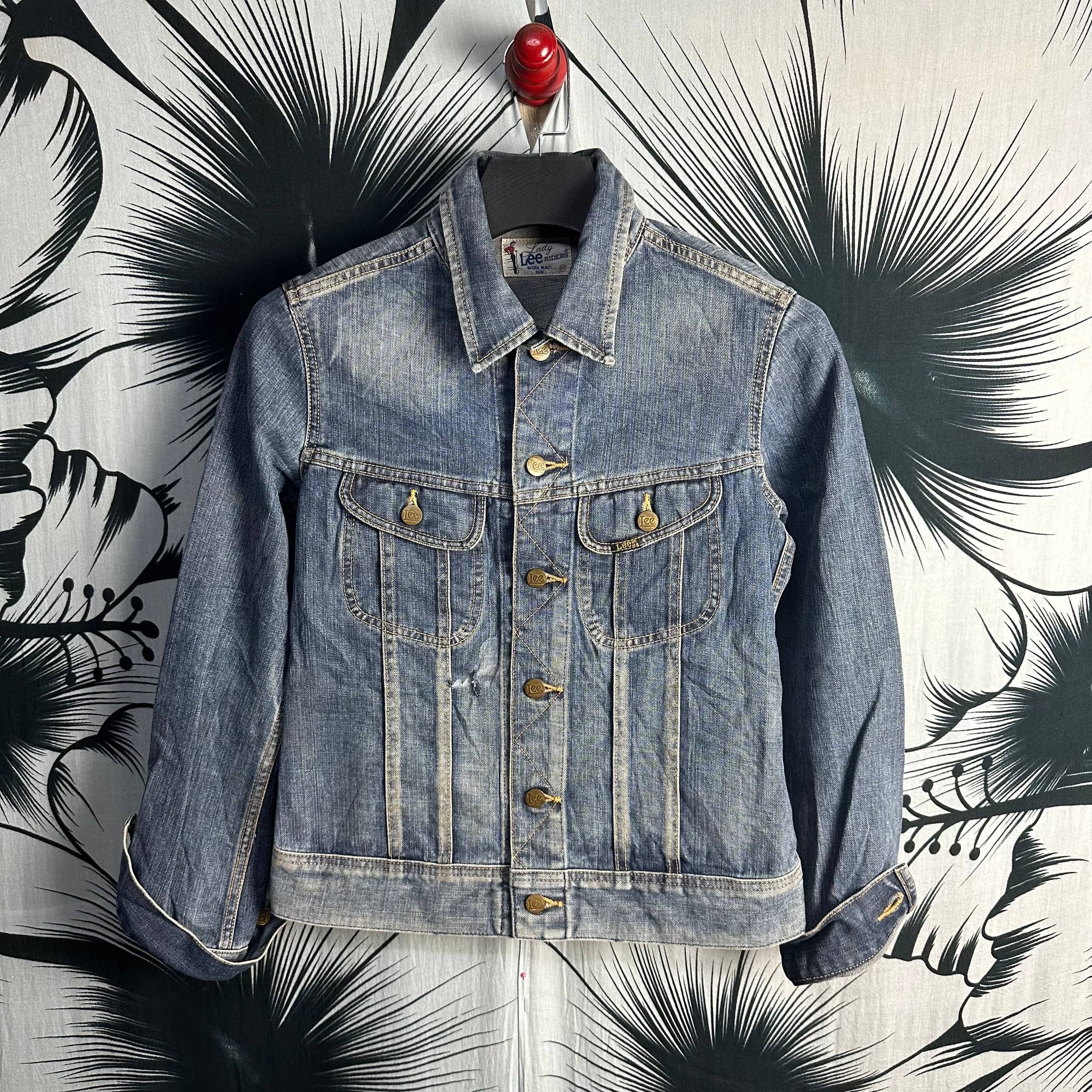 Lee Vintage Lee Riders Denim JeansTrucker Jacket Size S / US 4 / IT 40 - 1 Thumbnail
