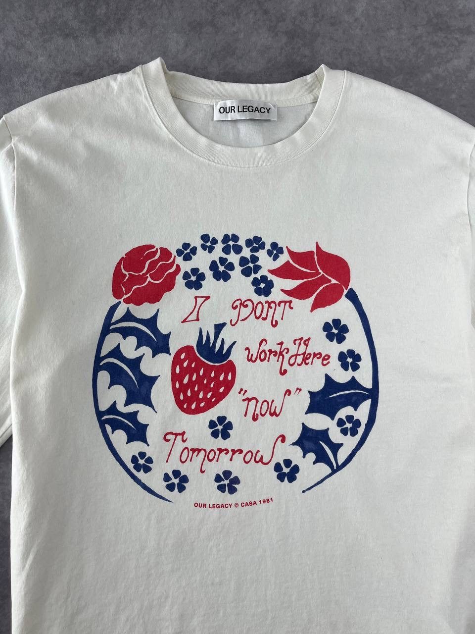 Our Legacy OUR LEGACY GRAPHIC LONG SLEEVE TEE L Size Size US L / EU 52-54 / 3 - 3 Thumbnail