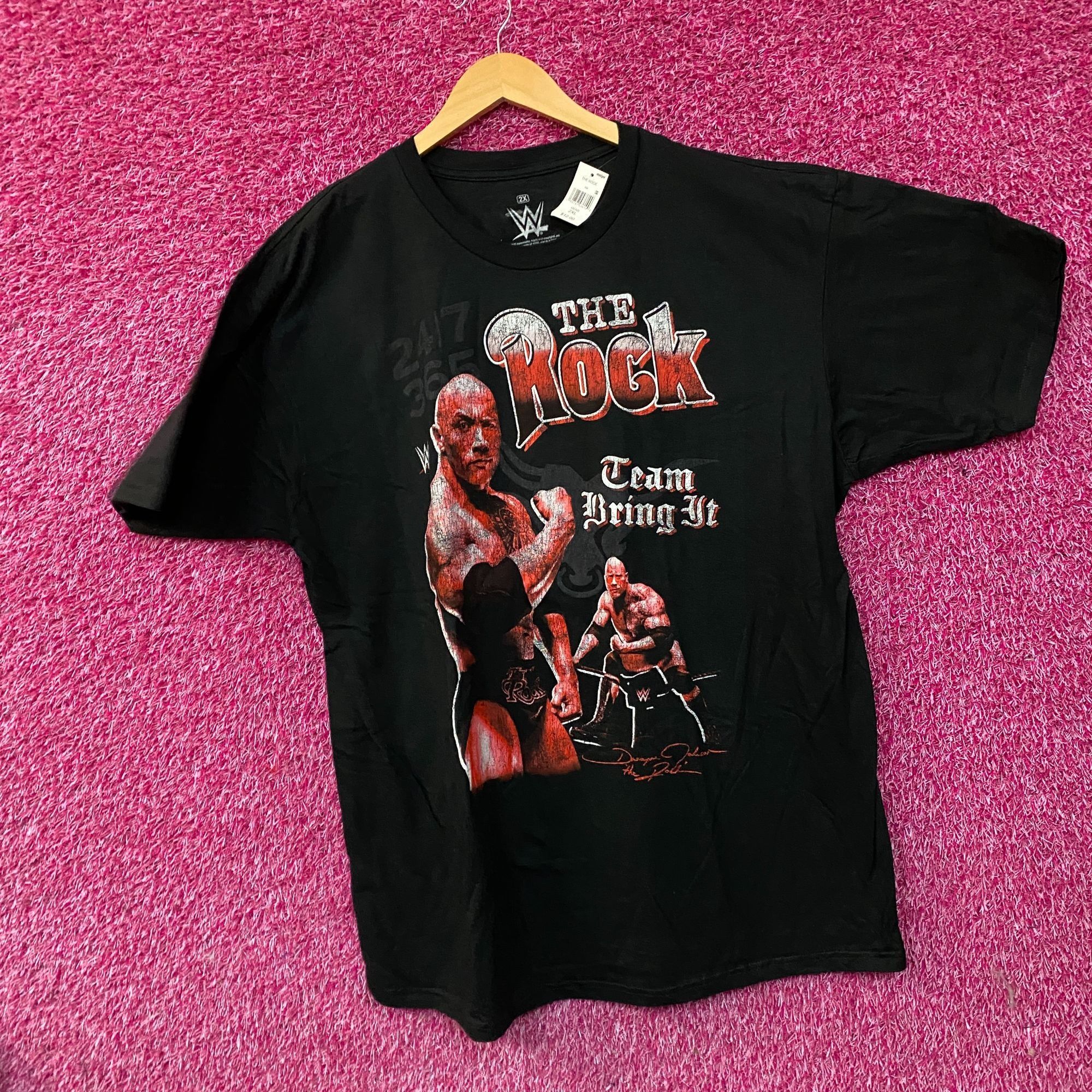 WWE WWE Dwayne The Rock Johnson Tram Bring It T-Shirt 2XL Size US XXL / EU 58 / 5 - 3 Thumbnail