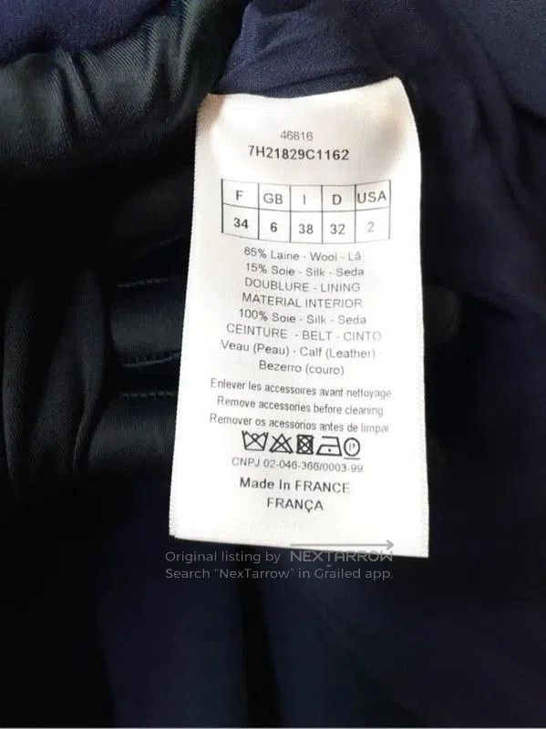 Dior Dior Wool Blend Mid-Length Women's Coat . Size S / US 4 / IT 40 - 8 Thumbnail