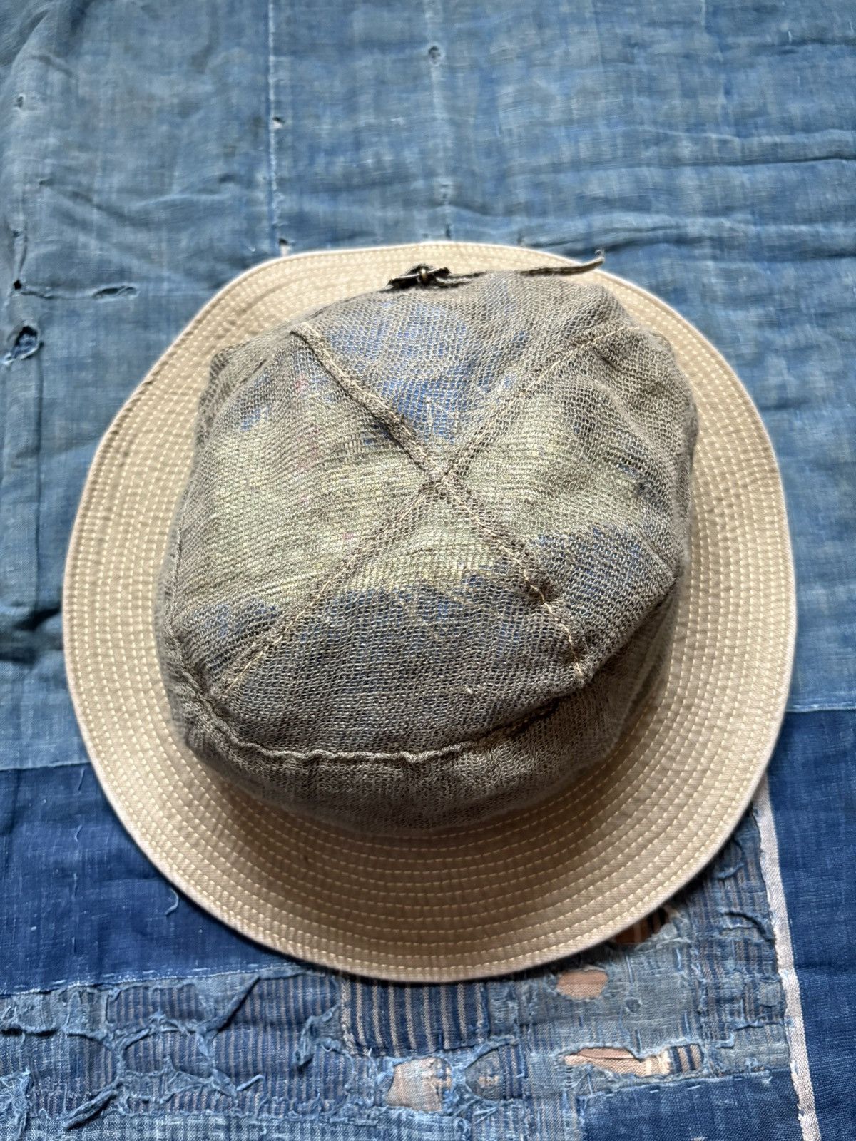 Kapital Kountry kapital kaya mesh old man and the sea hat Size ONE SIZE - 1 Thumbnail