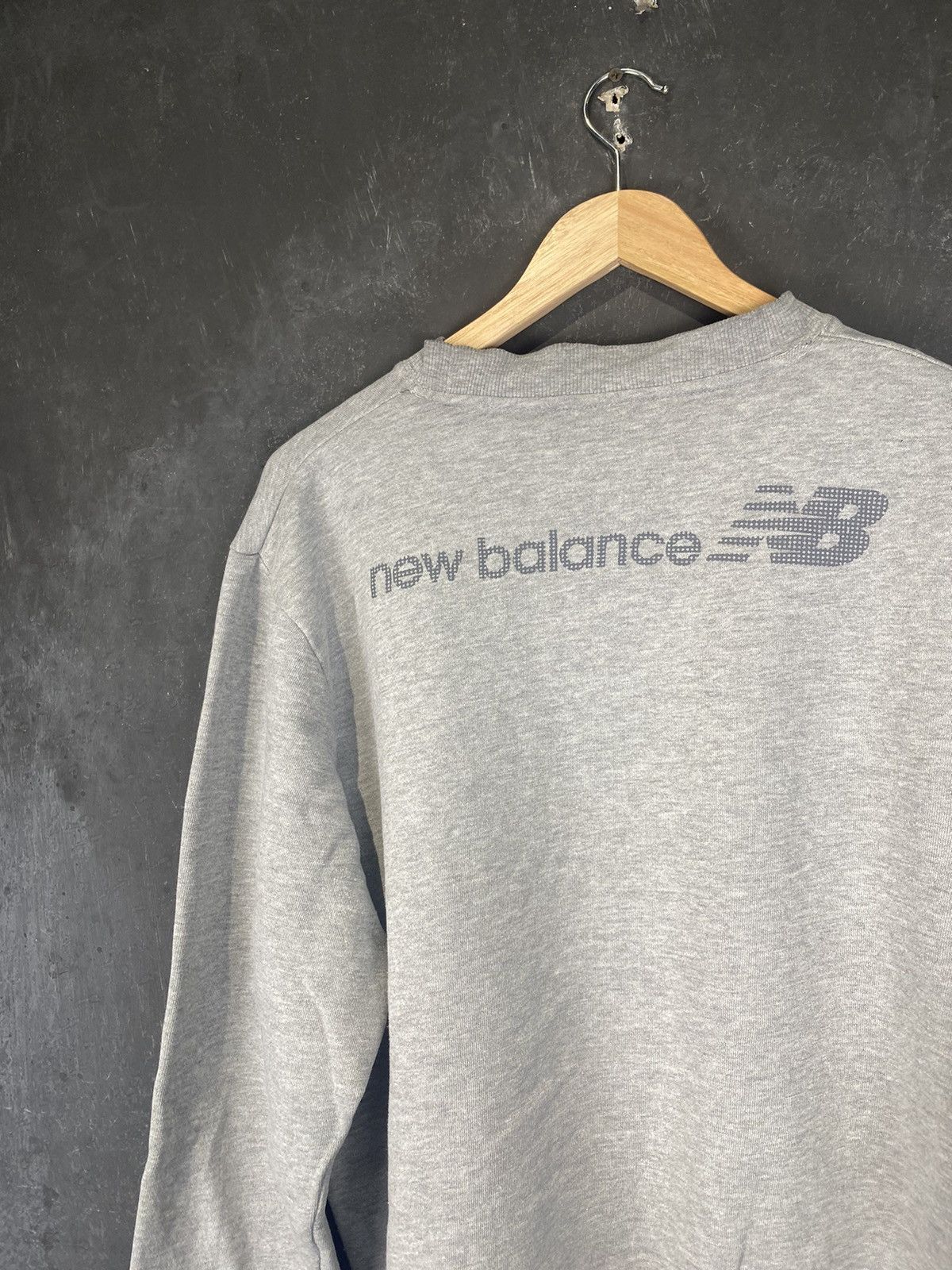 New Balance × Vintage y2k Distressed New Balance Boxy Crewneck Size US L / EU 52-54 / 3 - 3 Thumbnail