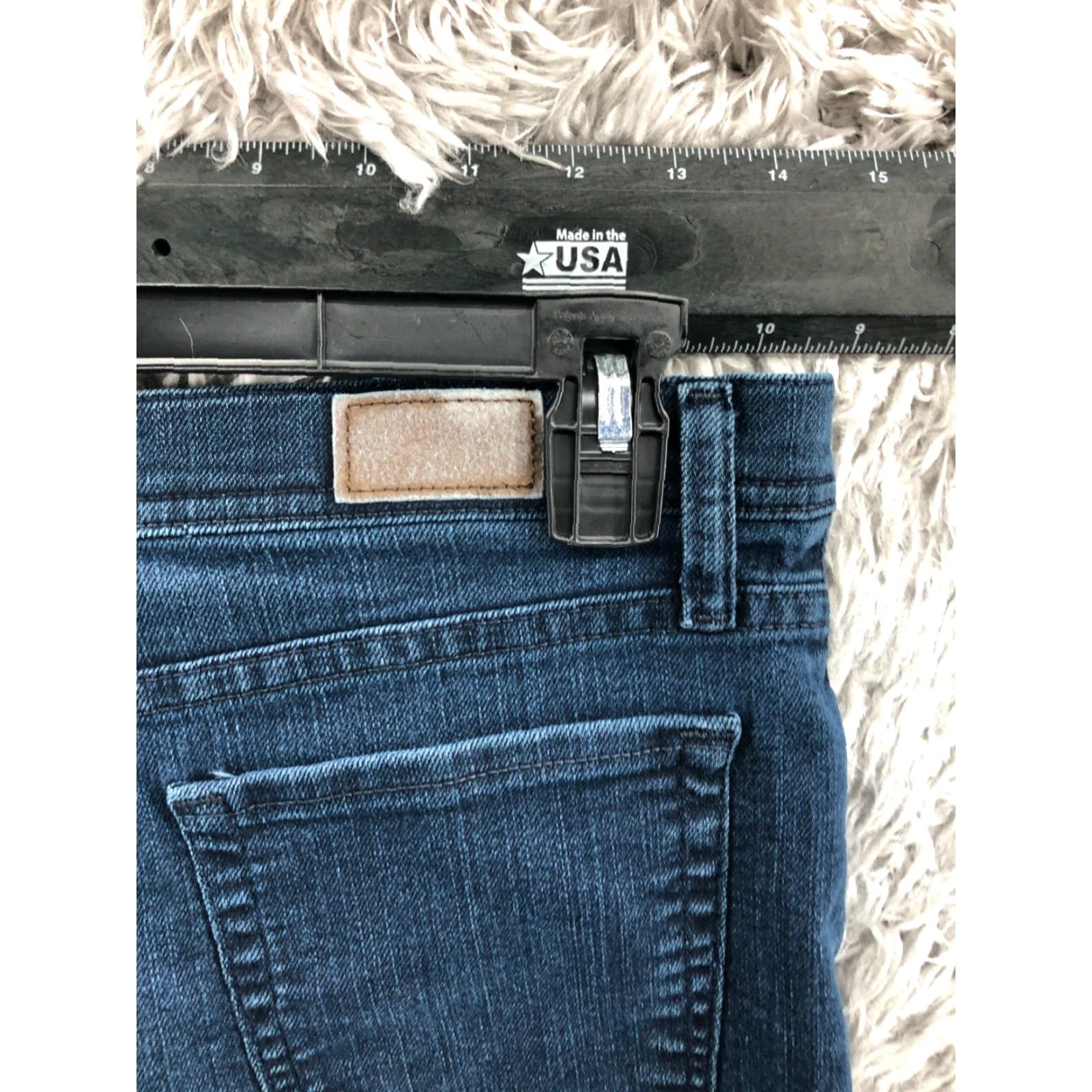Lee Lee Classic Straight Jeans Size 12 Womens Medium Wash Blue Size 34" / US 12 / IT 48 - 6 Thumbnail