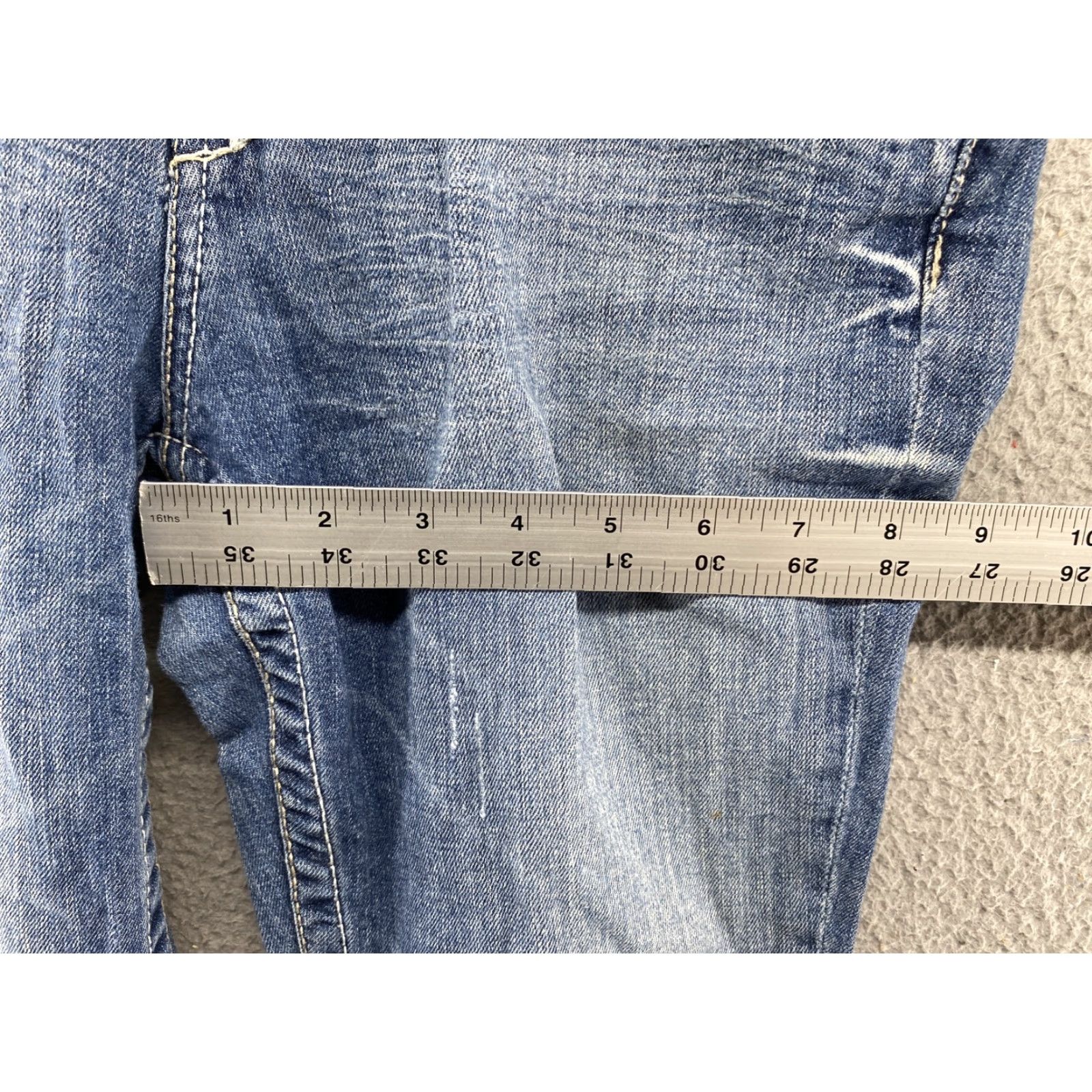 Vintage BIG STAR Women’s Maddie Bootcut Mid Rise Jeans SZ 28 Blue Denim Cotton Spandex Boots Cut Style: Bootcut, Stars, Embroidered, Logo, Pockets Womens Size 28" / US 6 / IT 42 - 7 Thumbnail