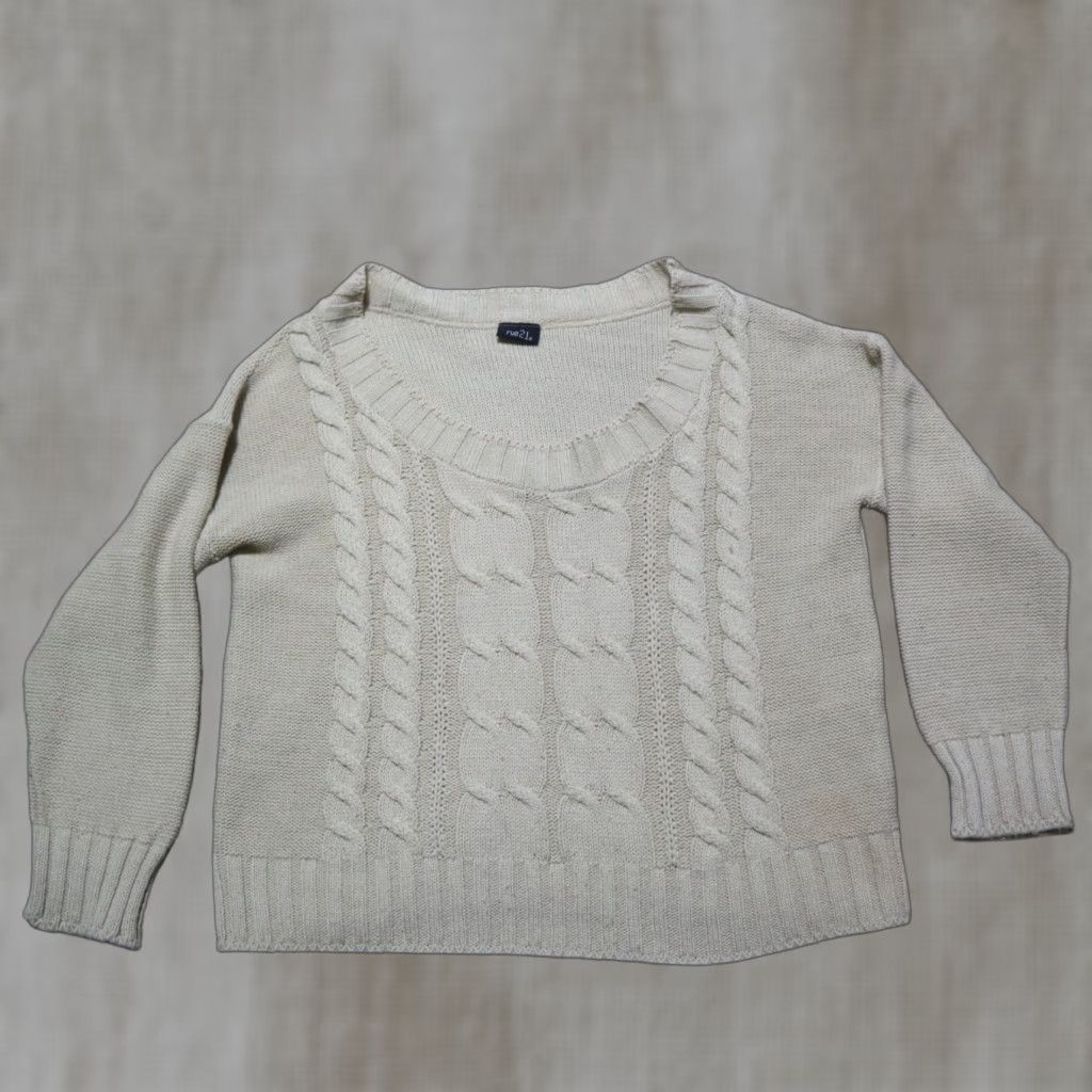 Vintage rue21 Sweater Brown Women's Size S Long Sleeve Pullover Casual Winter Knit Top Ladies 2010s Size S / US 4 / IT 40 - 1 Thumbnail
