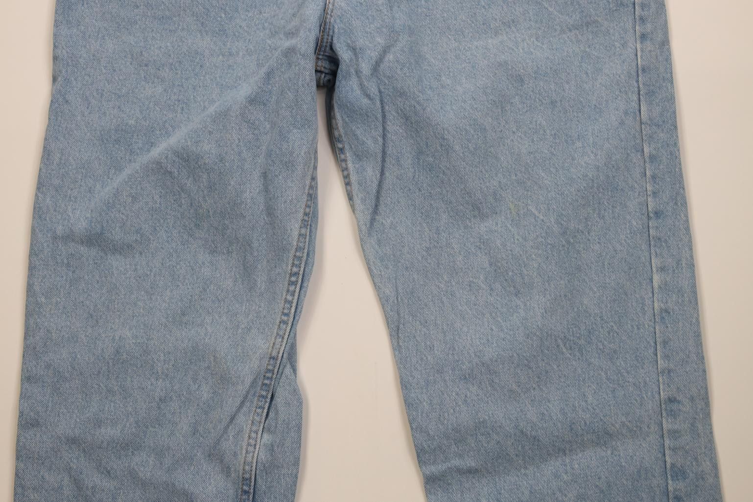 Eddie Bauer Vintage 90s Eddie Bauer Baggy Fit Tapered Leg Jeans Blue Size US 40 / EU 56 - 3 Thumbnail