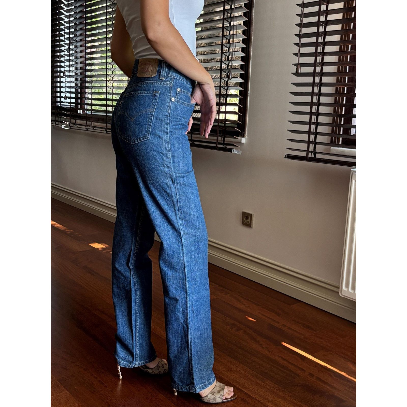 Levi's Vintage Levi's 501 Jeans - 90s Y2K Straight Leg - 30x32 Size US 30 / EU 46 - 2 Thumbnail