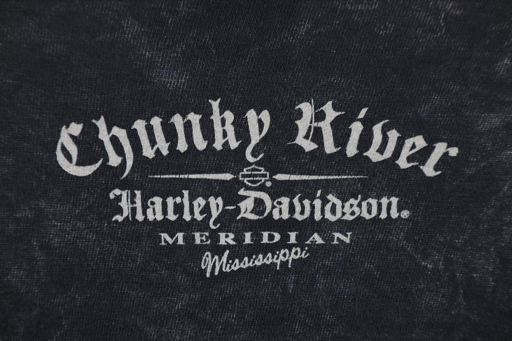 Harley Davidson Vintage Harley Davidson Skull Tribal Long Sleeve T-Shirt Size US XL / EU 56 / 4 - 10 Thumbnail