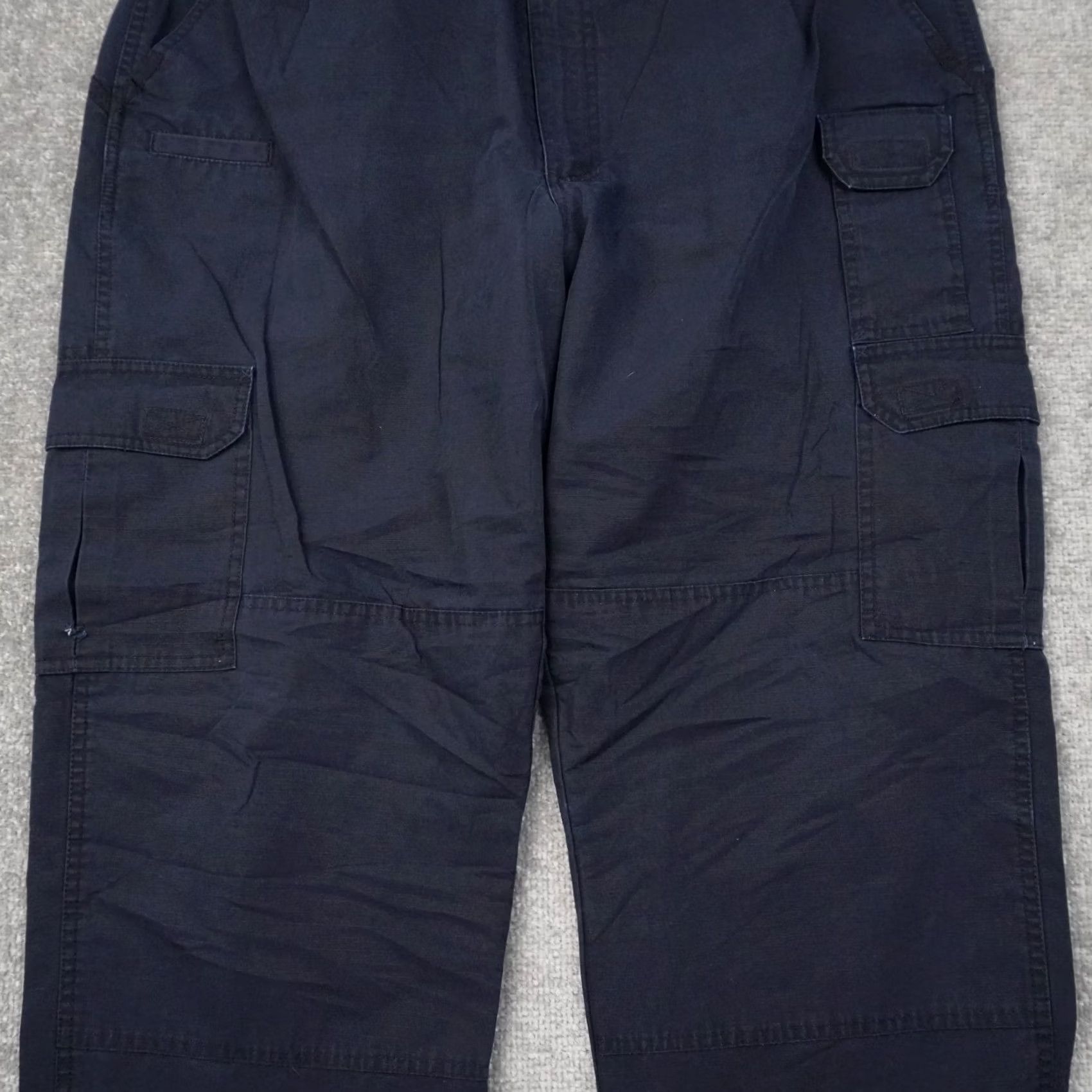 Vintage 5.11 Tactical Cargo Pants Mens 40x30 Blue Workwear Cargo Pocket Straight Rise Mid Front Flat Front Regular" Size US 40 / EU 56 - 5 Thumbnail