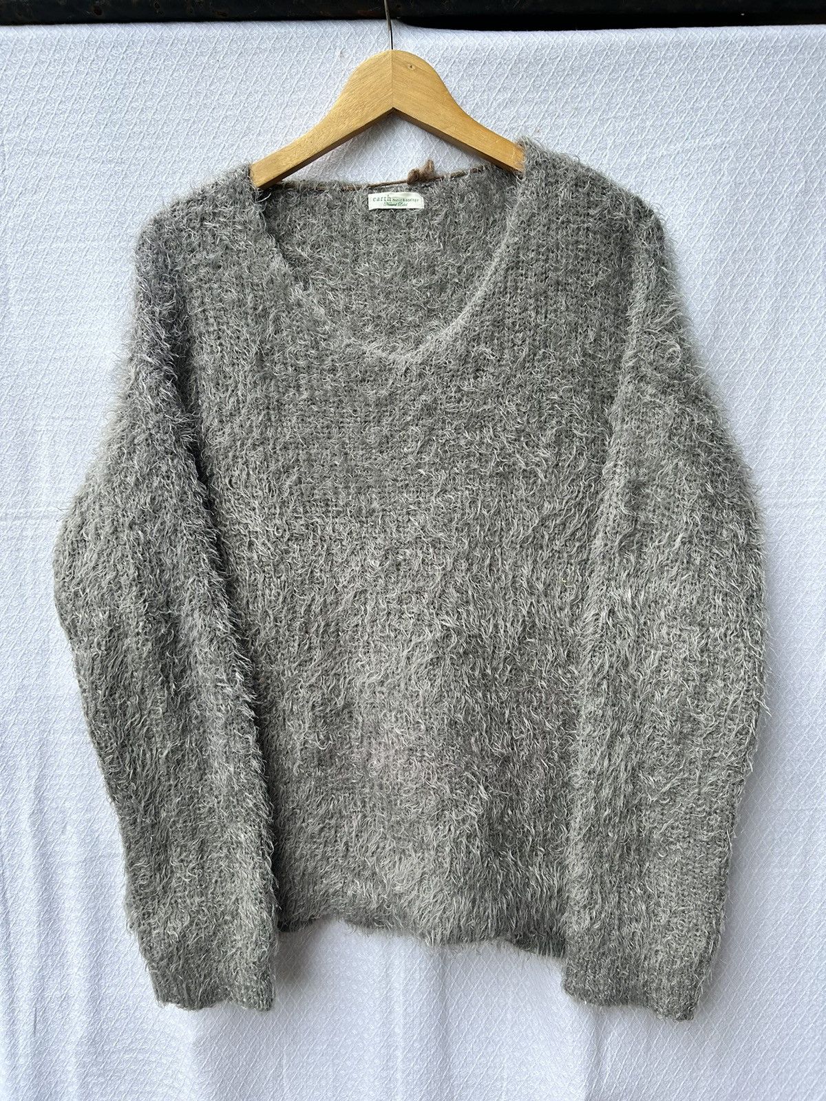 Hysteric Glamour 💸BINDINGOFFER💸Fuzzy mohair japanese knit style kurtcobain Size US L / EU 52-54 / 3 - 1 Thumbnail