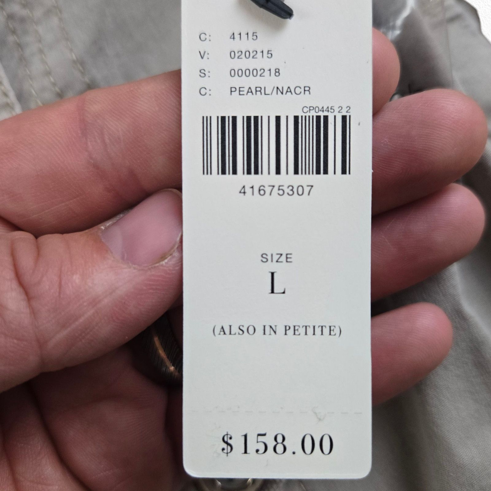 Anthropologie Marrakech Asymmetrical Utility Jacket Pearl Gray Size L Size L / US 10 / IT 46 - 8 Thumbnail