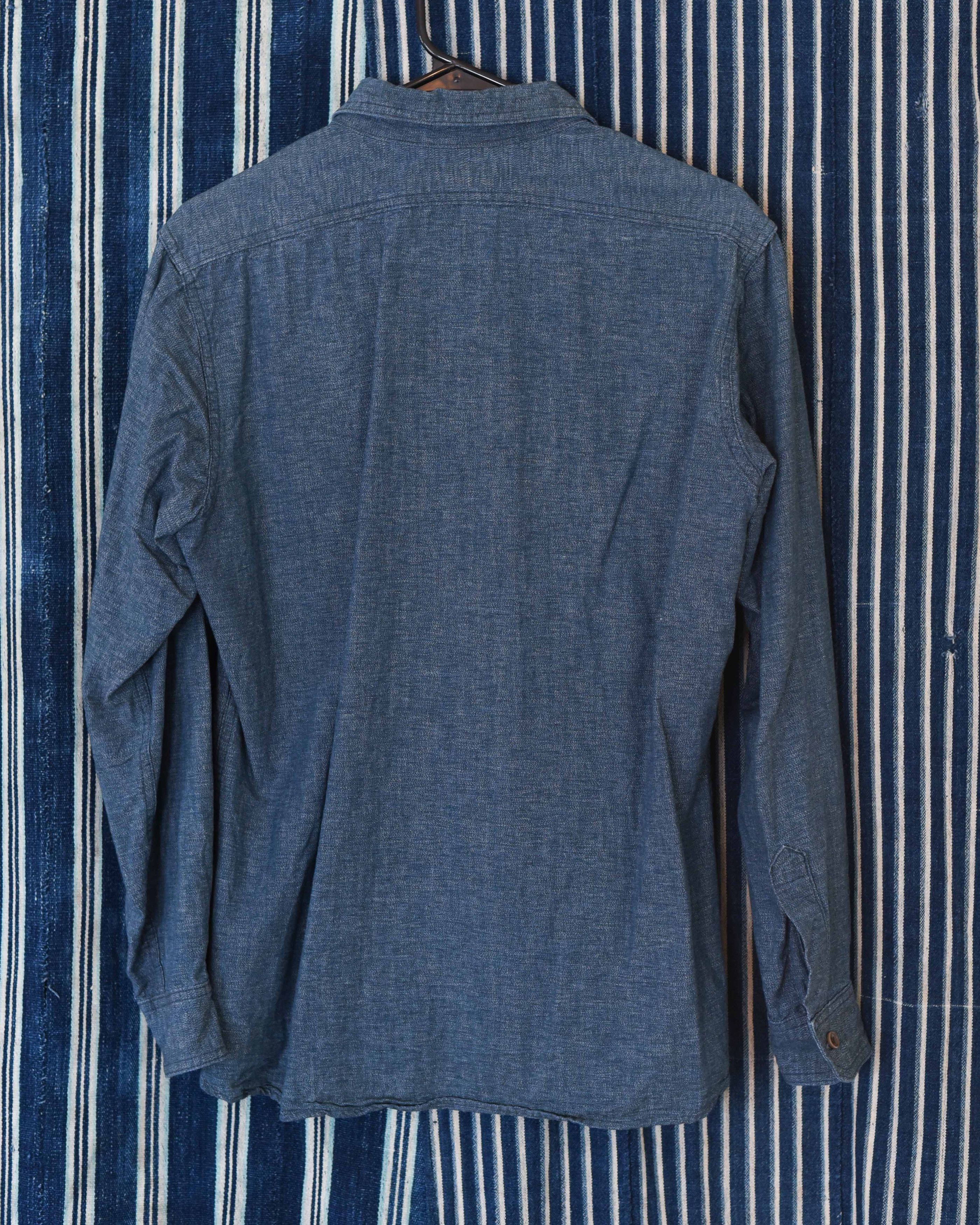 Epaulet Epaulet NYC LA Chambray Shirt - Slate Blue - Size Medium M Size US M / EU 48-50 / 2 - 5 Thumbnail