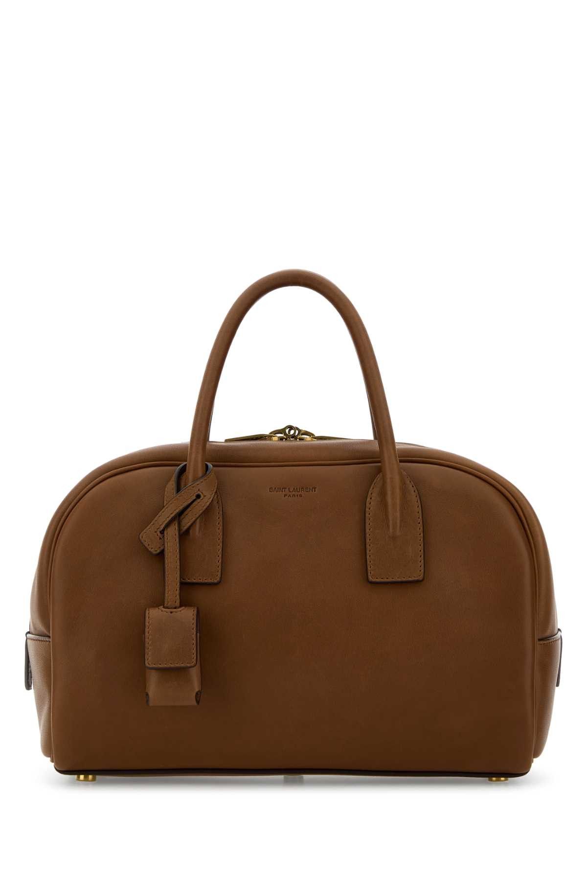 Saint Laurent Paris Caramel Leather Handbag Size ONE SIZE - 1 Thumbnail