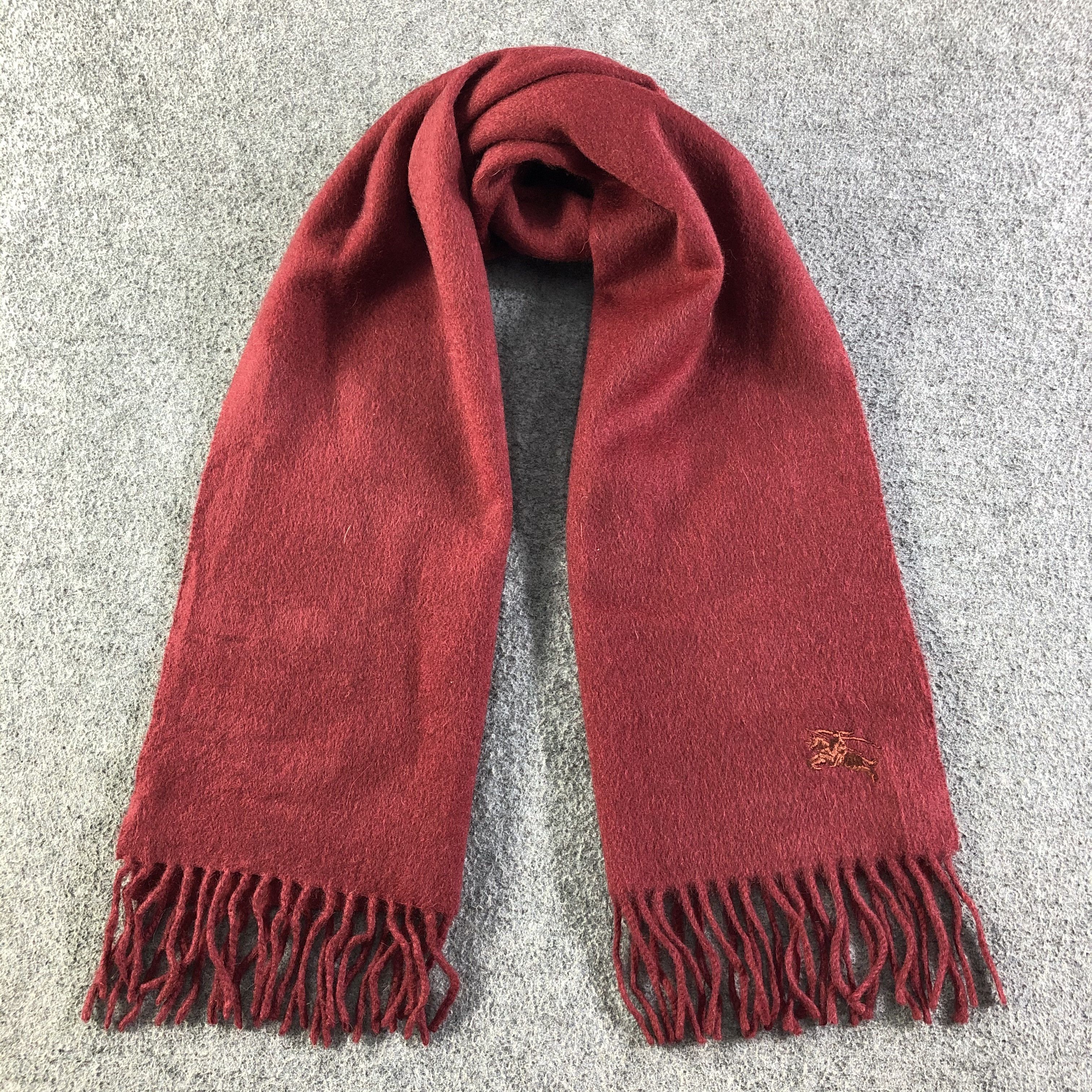 Burberry Burberry Cashmere Scarf / Muffler / Neckwear Size ONE SIZE - 1 Thumbnail