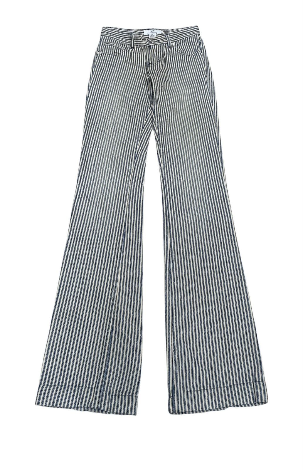 Armani Exchange × Vintage Rare Design Vintage Armani Exchange Hickory Pants 2000s Size US 27 - 1 Thumbnail