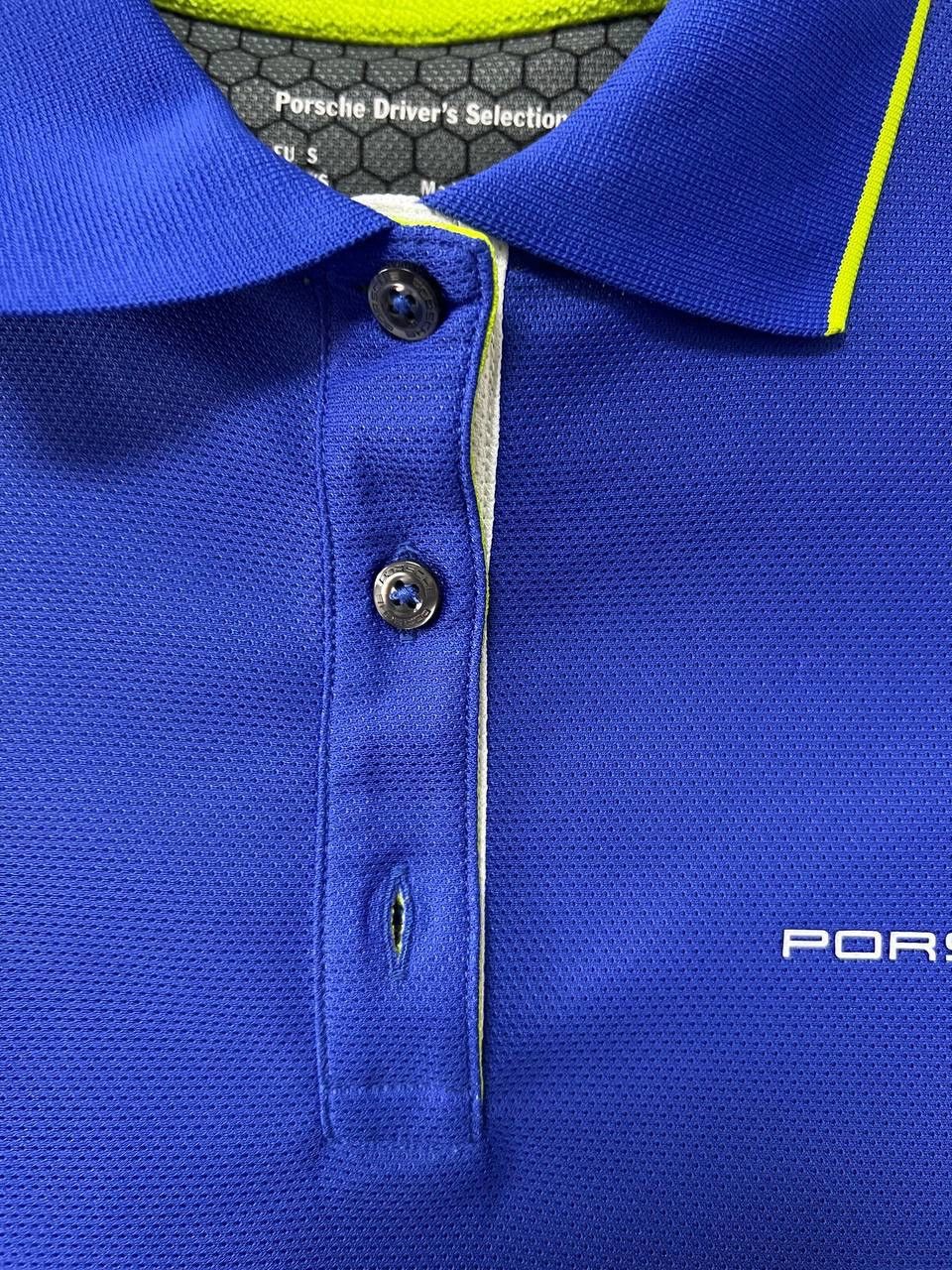Porsche Design Porsche Drivers Polo Racing Shirt Formula 1 Blue Rare S Size S / US 4 / IT 40 - 15 Thumbnail