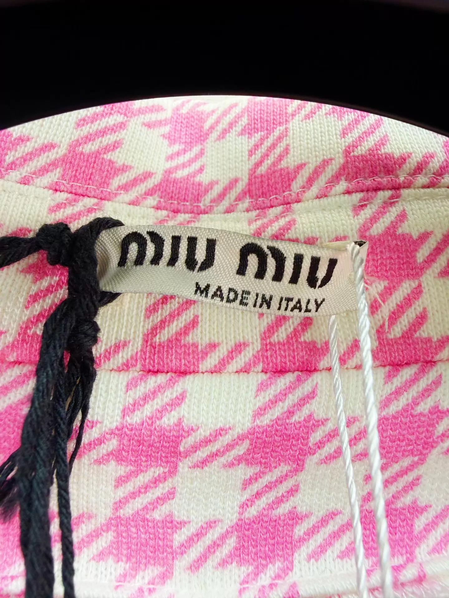 Miu Miu MIU MIU Pink Prince of Wales Check Jacket M New Size M / US 6-8 / IT 42-44 - 4 Thumbnail