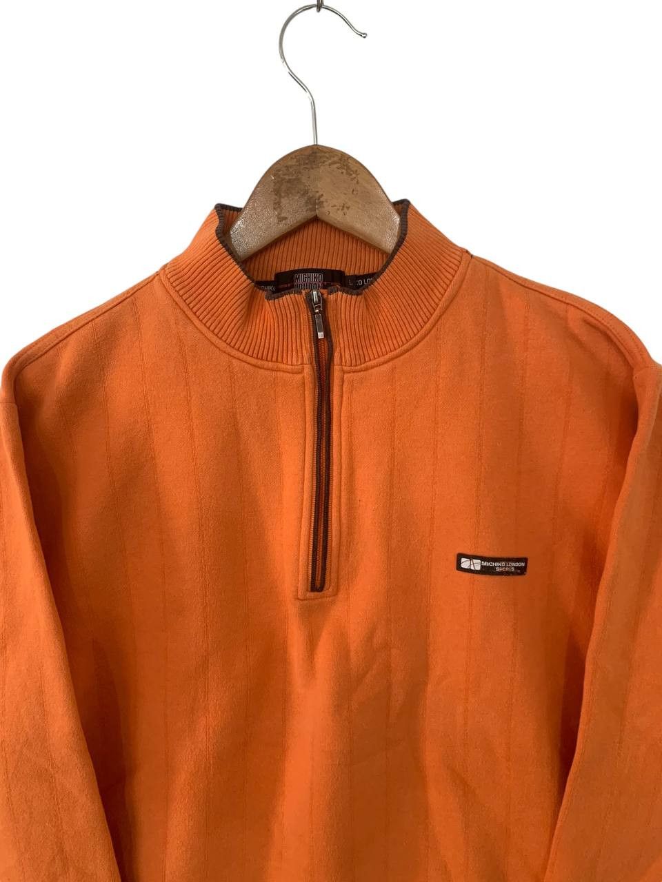 Michiko Koshino London Vintage Half zip Jumper Michiko London Sweatshirt Size US M / EU 48-50 / 2 - 2 Thumbnail