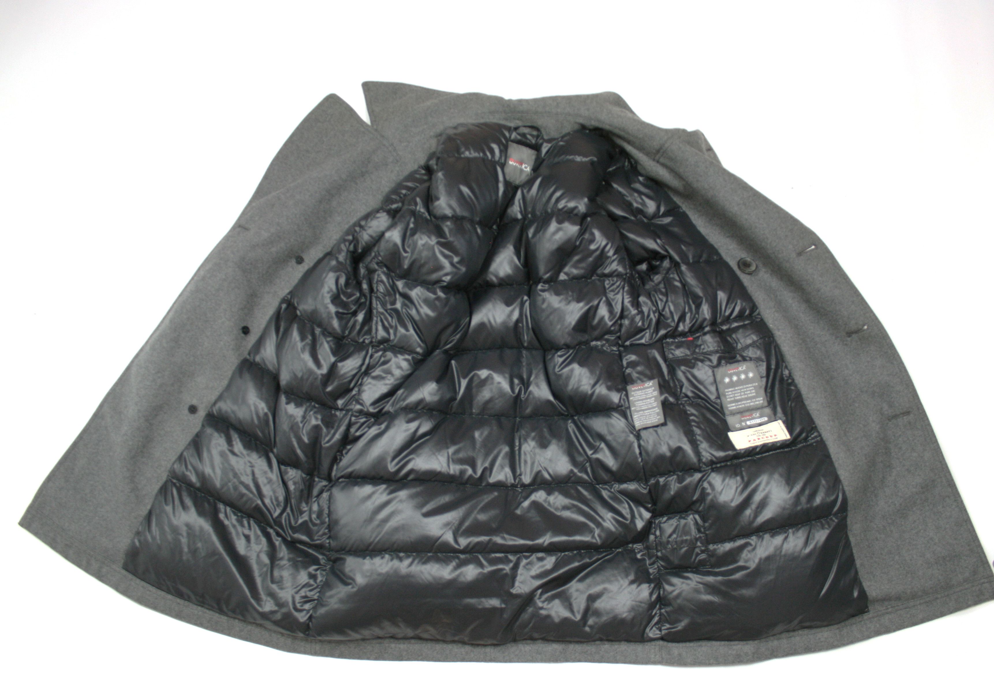 Duvetica Double Breasted Wool Down Filled Pea Coat Size US M / EU 48-50 / 2 - 10 Thumbnail
