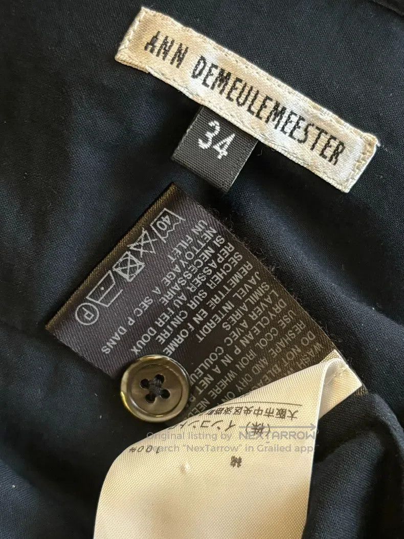 Ann Demeulemeester Ann Demeulemeester 34 long shirt Size S / US 4 / IT 40 - 5 Thumbnail