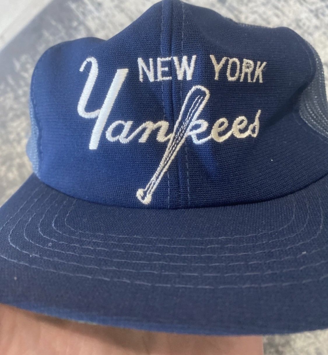 Vintage Vintage mlb new york yankees rare cap 80s Size ONE SIZE - 3 Thumbnail