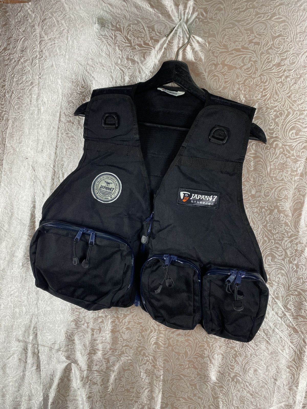 Japanese Brand Vintage Japan47 Tactical Utility Vest Nakane Multi Pocket Size US M / EU 48-50 / 2 - 4 Thumbnail
