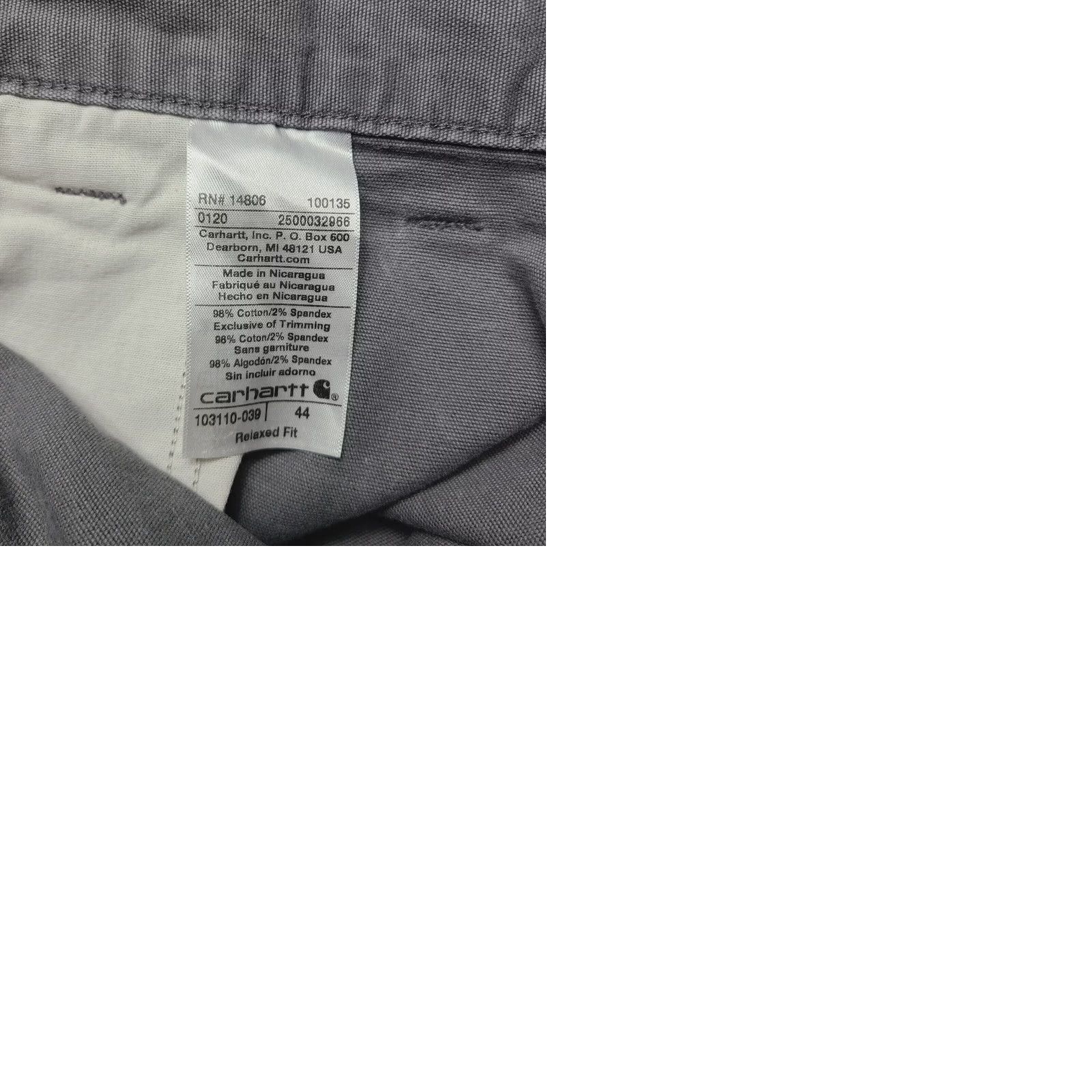 Carhartt Carhartt Shorts Men's Size 44 Lot Of 2 Rugged Relaxed Fit Green /Utility Grey Size US 44 / EU 60 - 10 Thumbnail