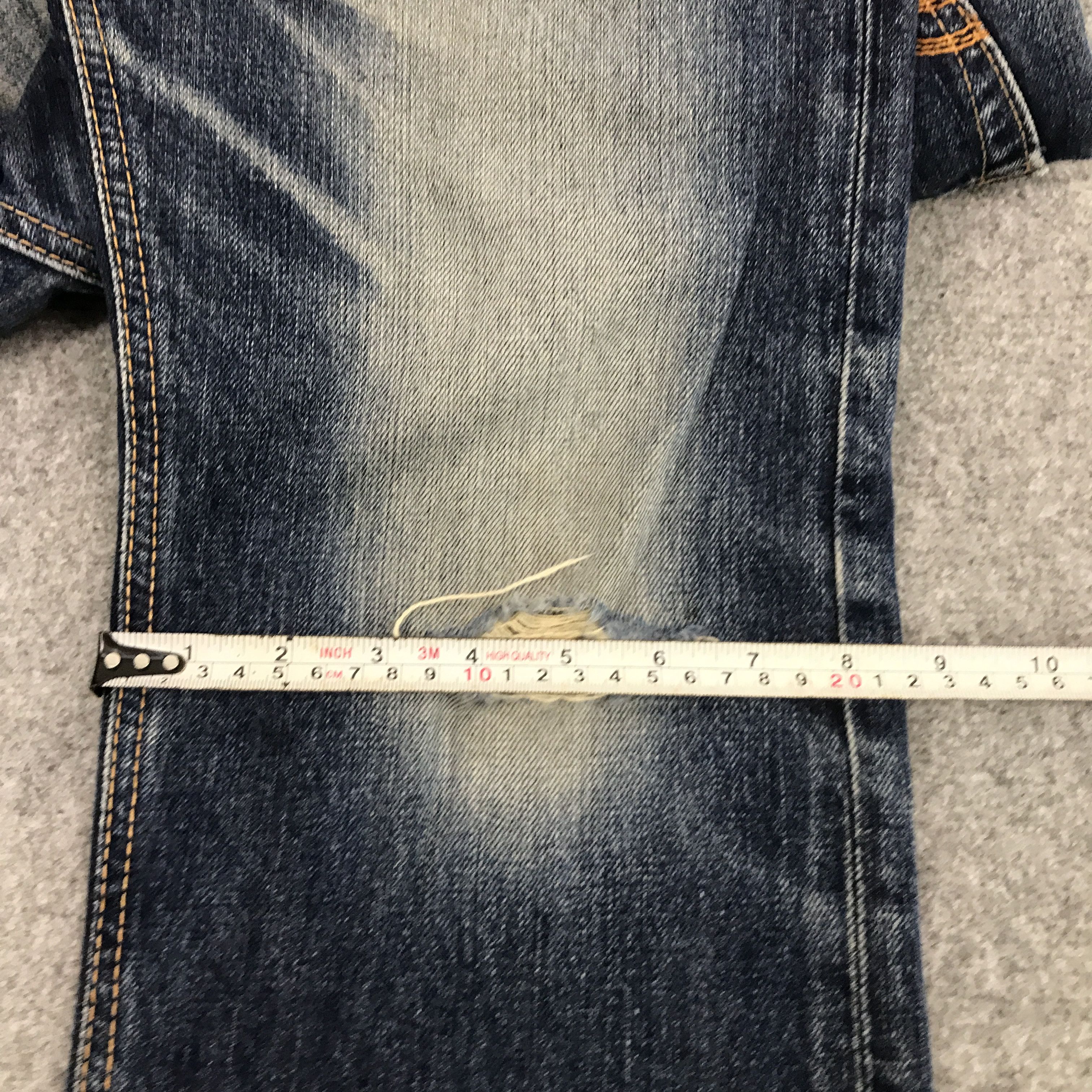 Edwin JAPAN EDWIN DISTRESSED FADED DENIM PANTS Size US 30 / EU 46 - 12 Thumbnail