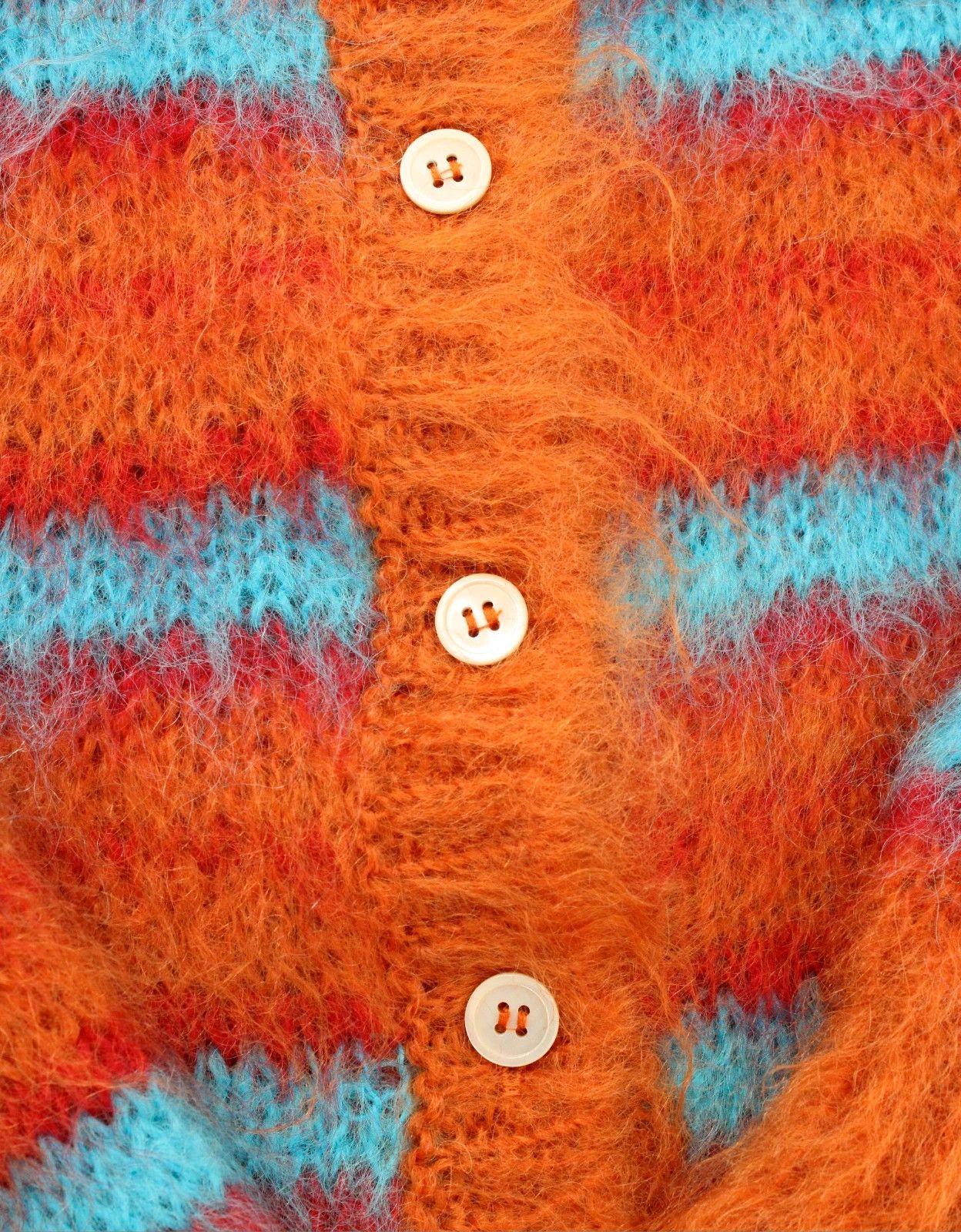 Marni NWT Fuzzy Mohair Cardigan Size M / US 6-8 / IT 42-44 - 9 Thumbnail