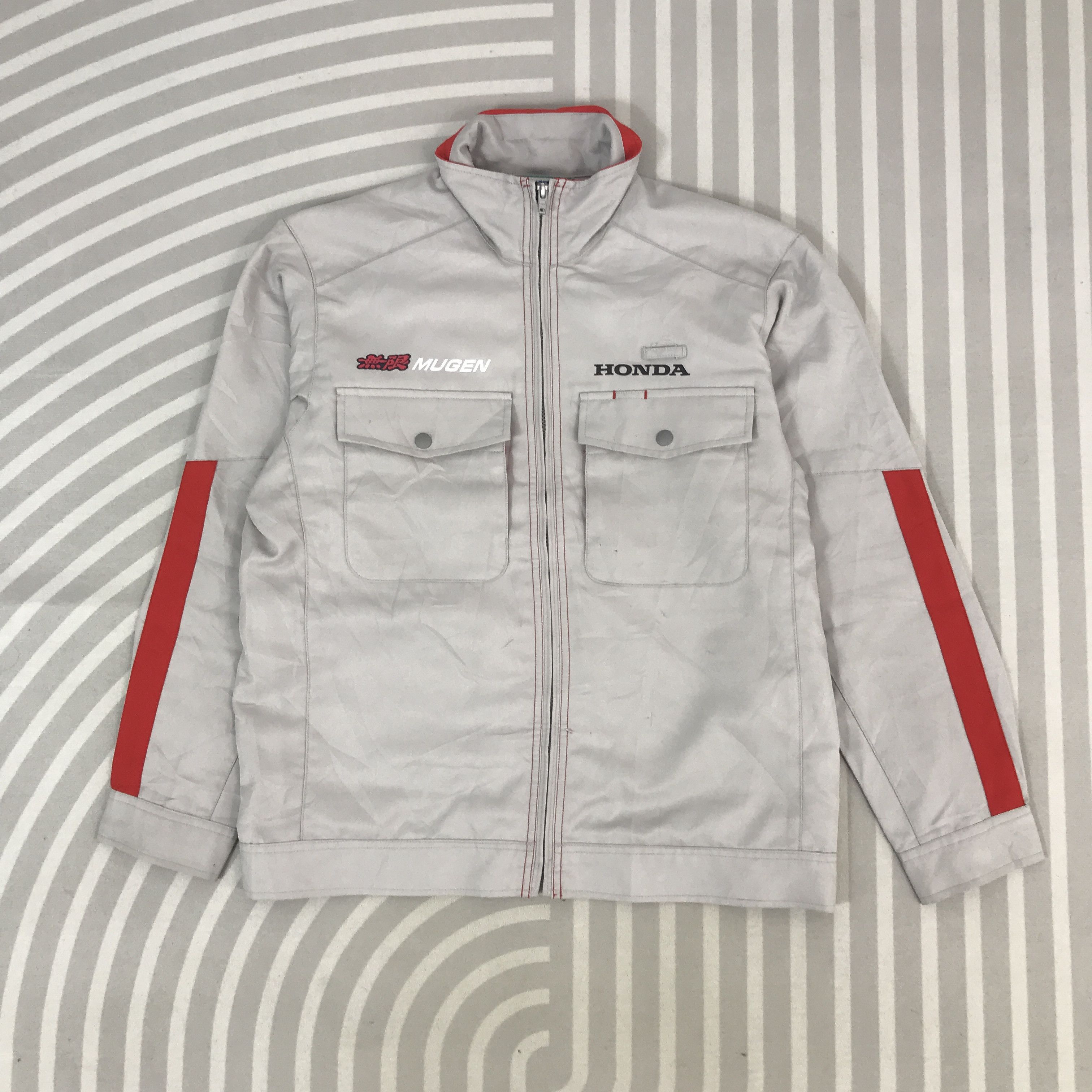 Honda Vintage Honda Mugen Racing Work uniform Japan custom Jacket Size US L / EU 52-54 / 3 - 2 Thumbnail