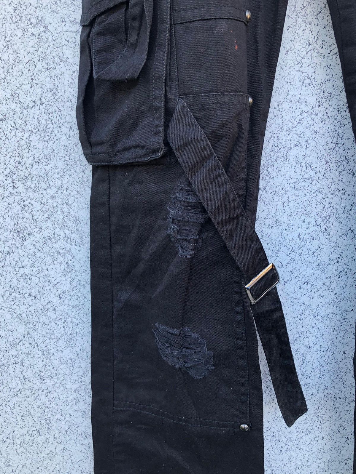 If Six Was Nine × Japanese Brand × Le Grande Bleu (L.G.B.) Midas Seditioneries Punk Bondage Pants Size US 30 / EU 46 - 6 Thumbnail