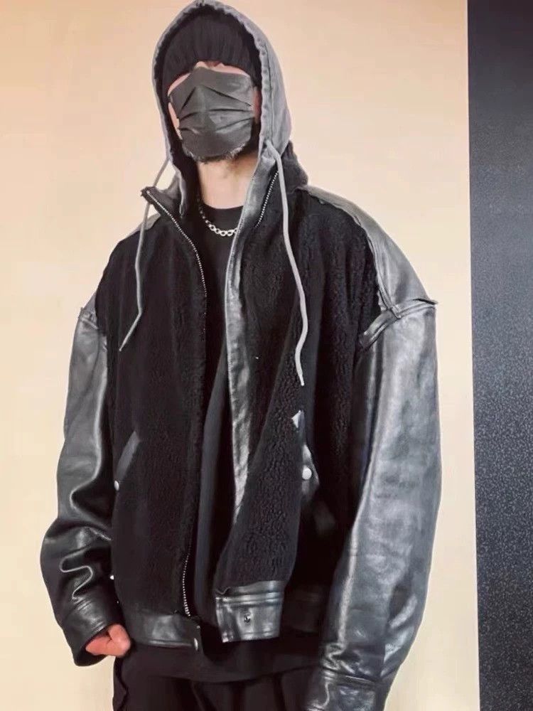 Balenciaga Balenciaga Polar fleece cowhide hooded jacket Size US M / EU 48-50 / 2 - 6 Thumbnail