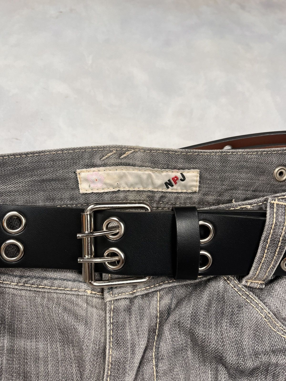 Japanese Brand NPJ Denim Pants Size US 29 - 5 Thumbnail