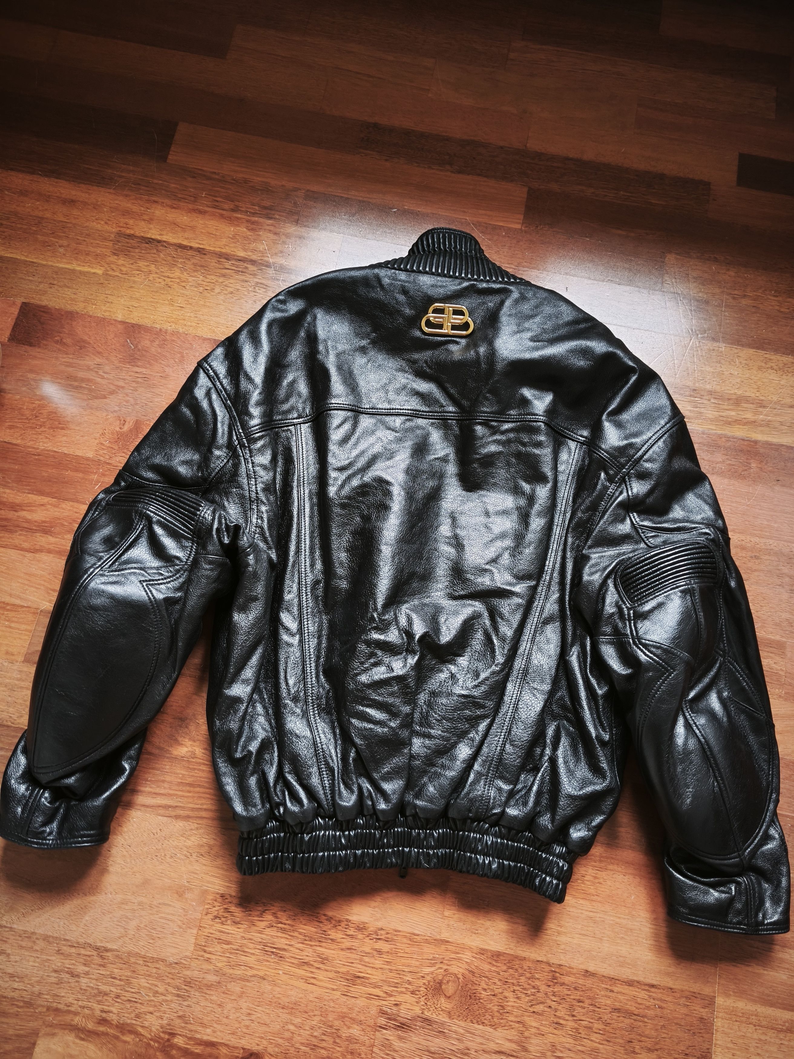 Balenciaga Balenciaga 19FW Leather Biker Jacket | Grailed