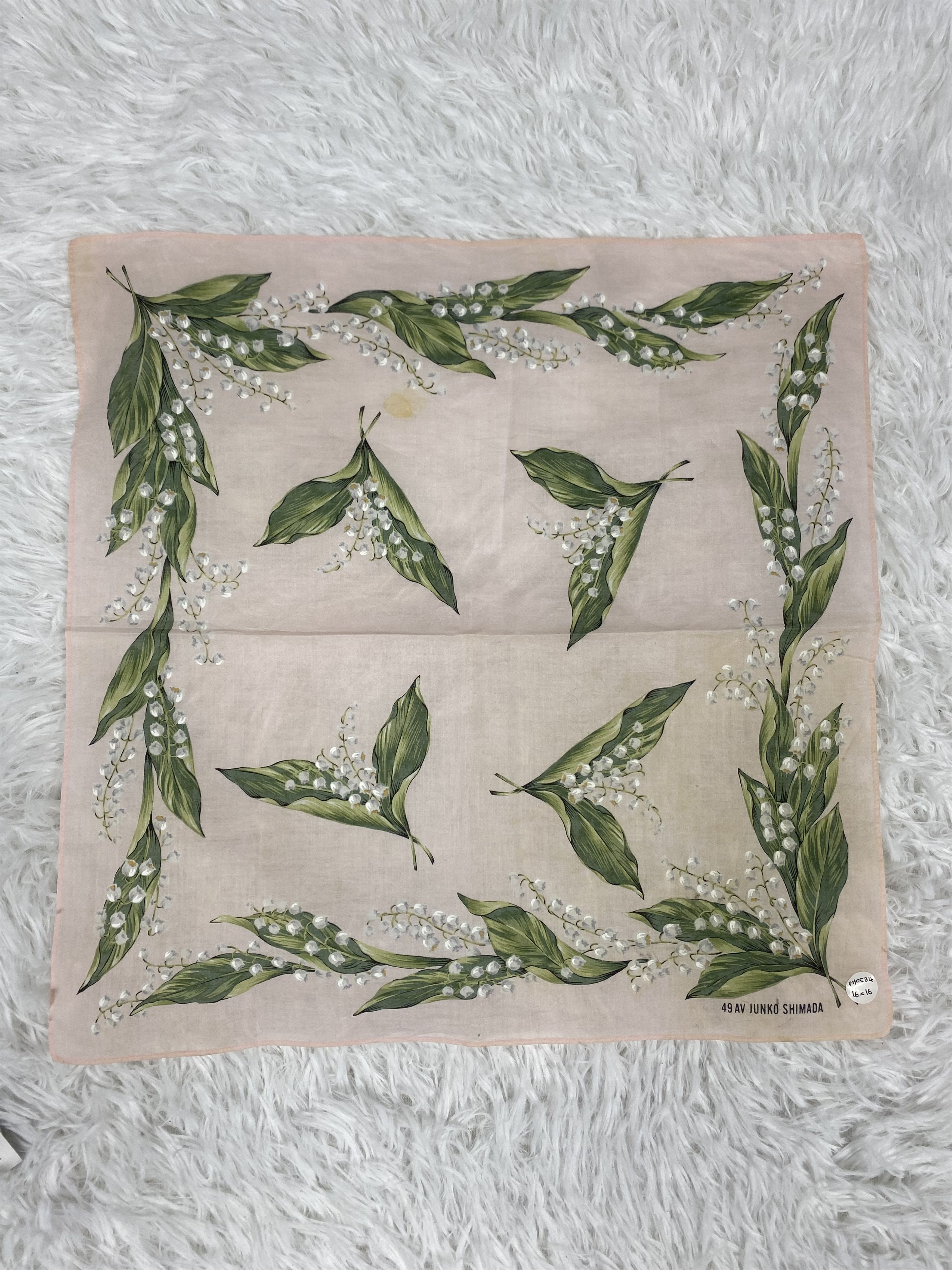 Junko Shimada Vintage Junko Shimada Handkerchief Neckerchief PH0534 Size ONE SIZE - 3 Thumbnail
