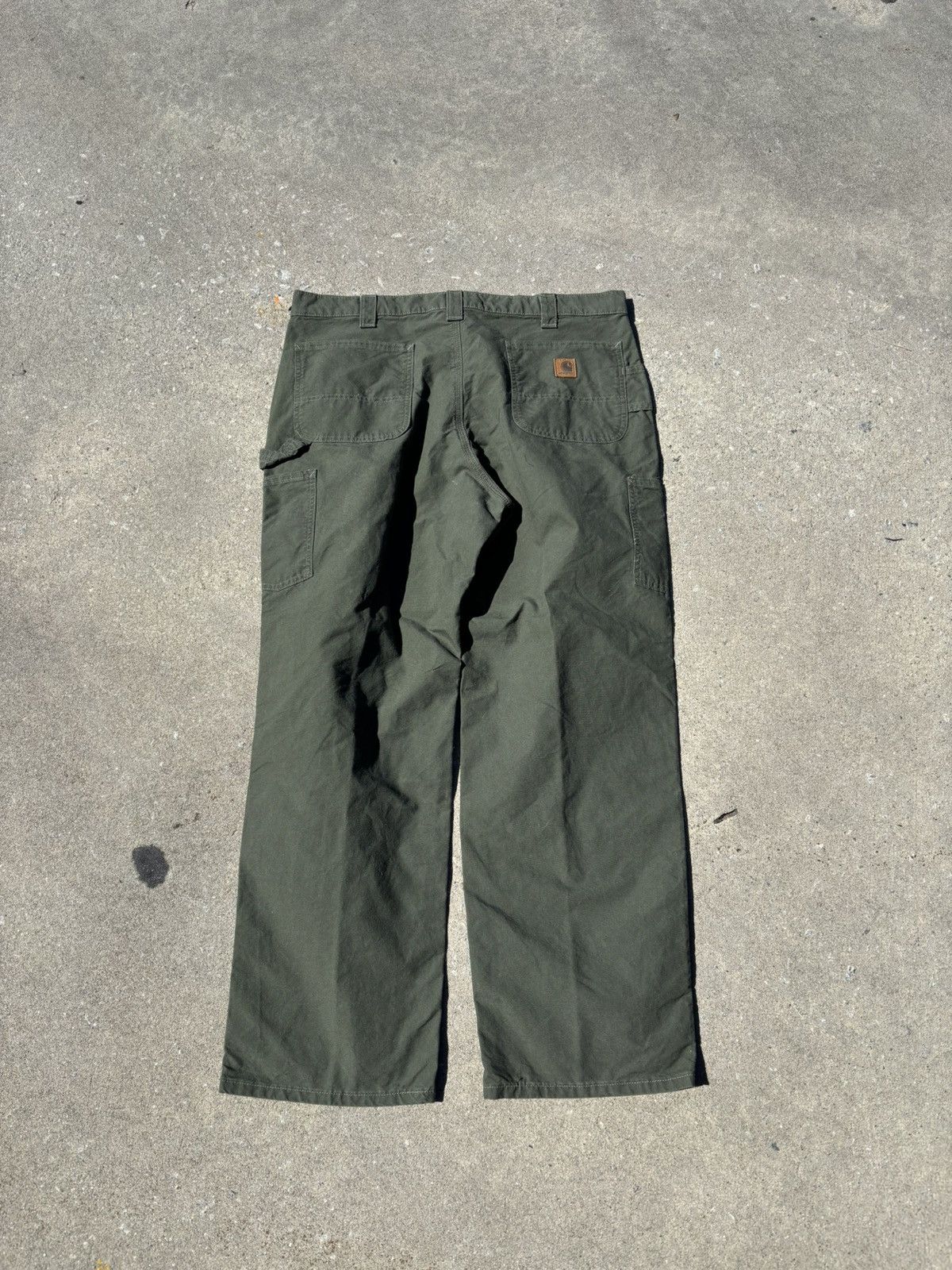 Carhartt Vintage Carhartt 2006 Olive Pants 40x32 – Rare B151 OLV Size US 40 / EU 56 - 4 Thumbnail